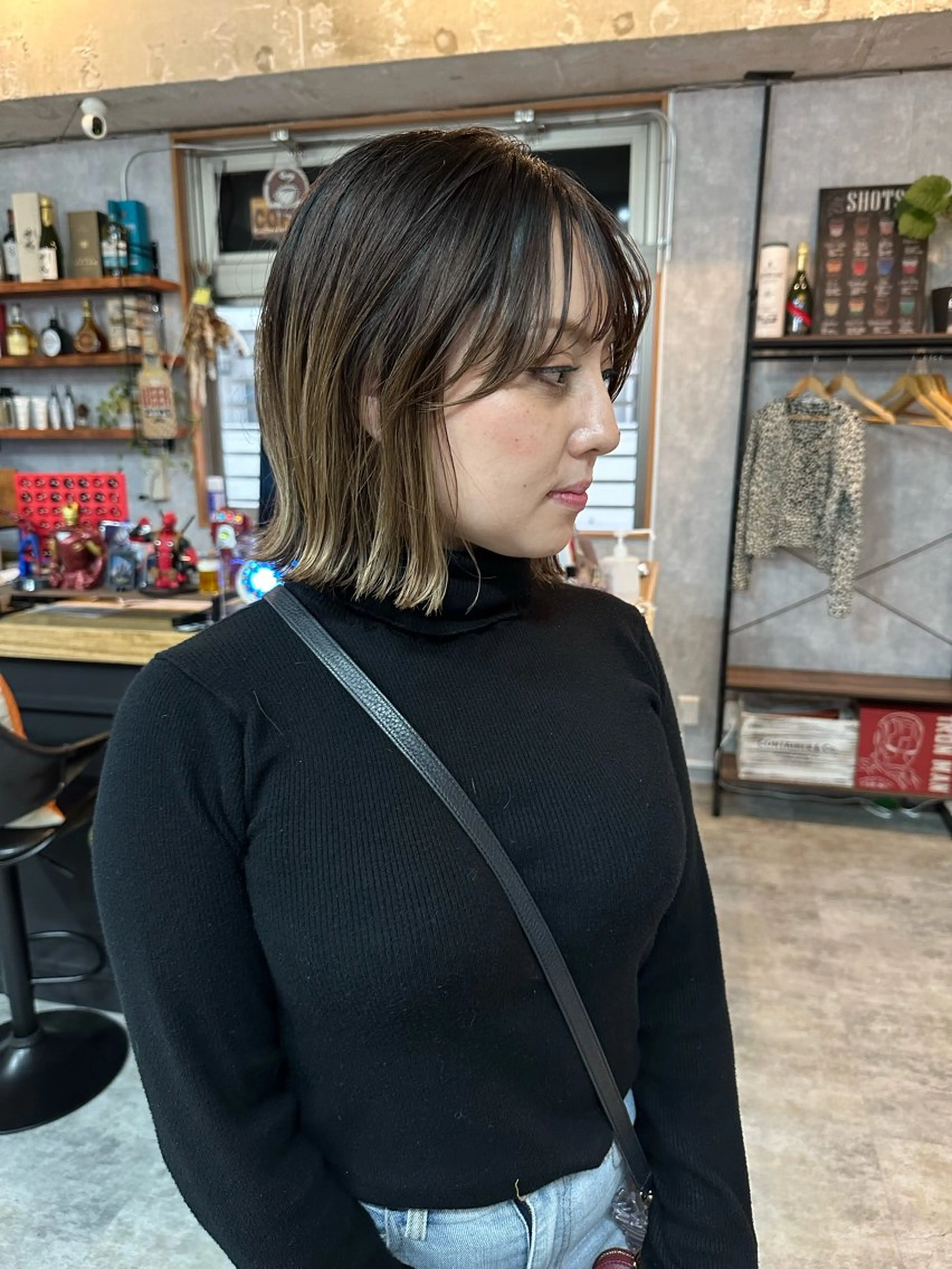 ショート 切りっぱなしボブ ショートボブ ハンサムショート 丸みショート ボブ カット ヘアカラー トリートメント C’LD hair  produce /シールドヘア所属・モテ髪/ボブ/ショー ト/アダチフウトのヘアスタイル