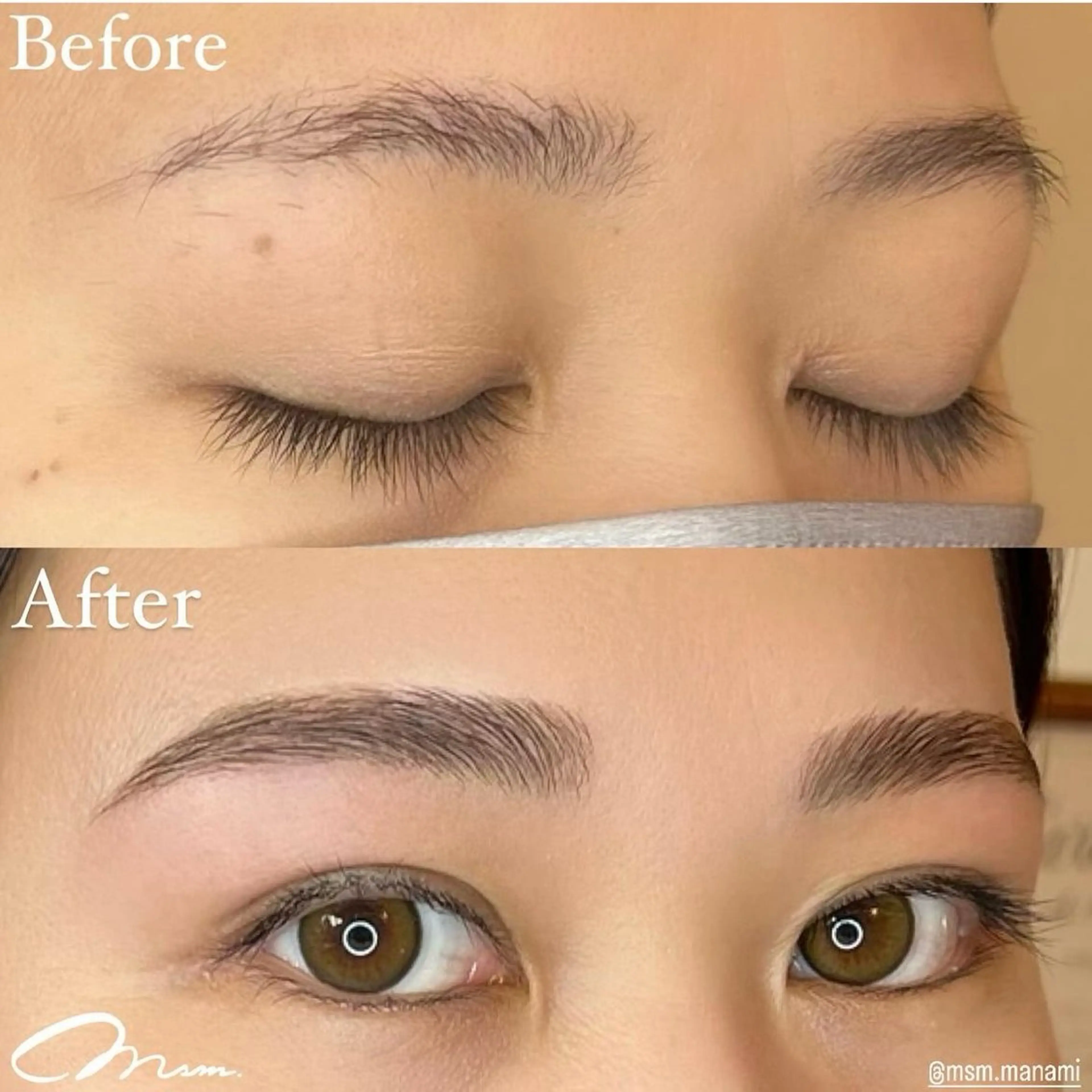 アイブロウ msm.2nd【エムズ】所属・msm.MANAMI 天神・ネイル・眉毛のネイルデザイン