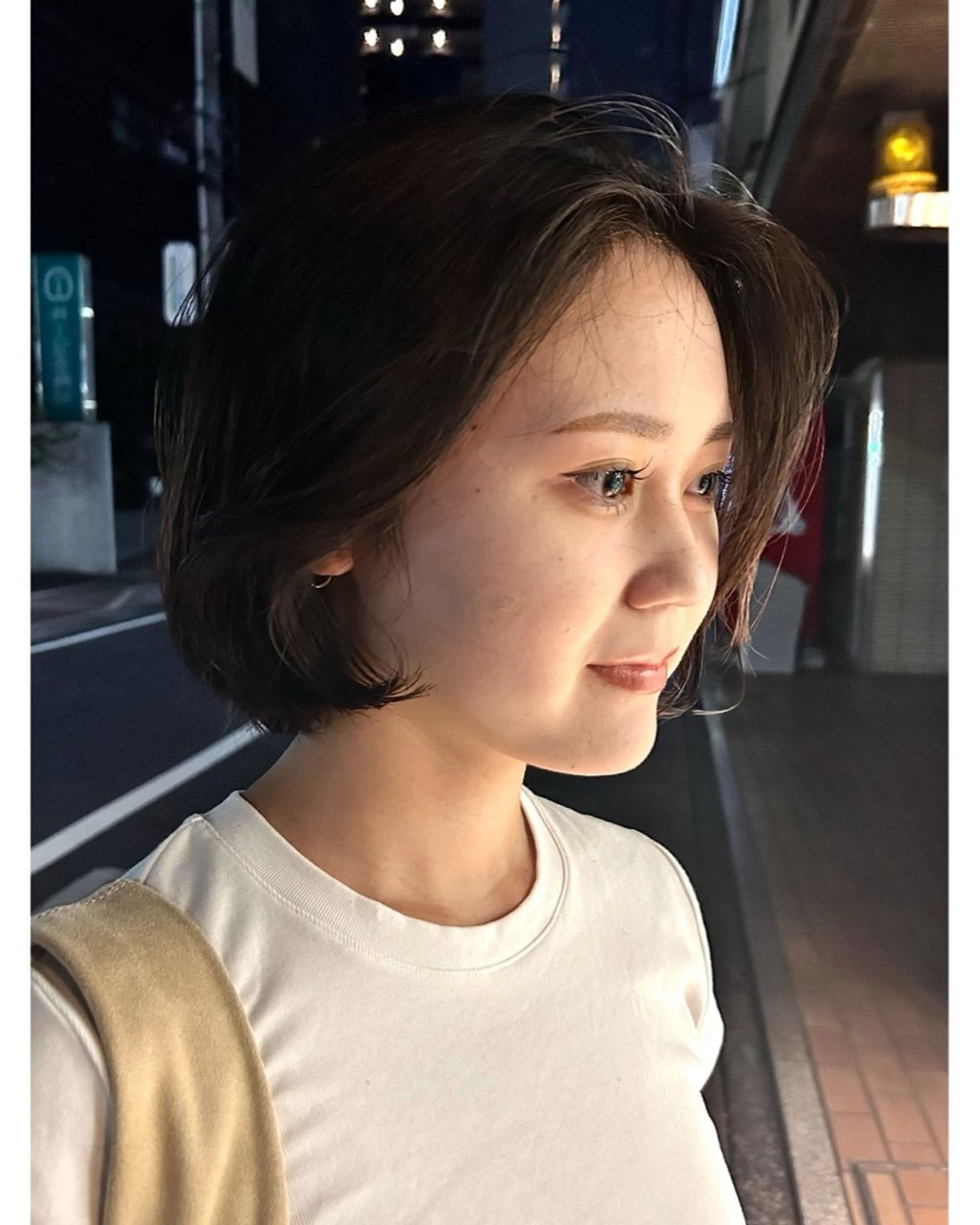 ショート デザインカット/ パーマ/nanaのヘアスタイル