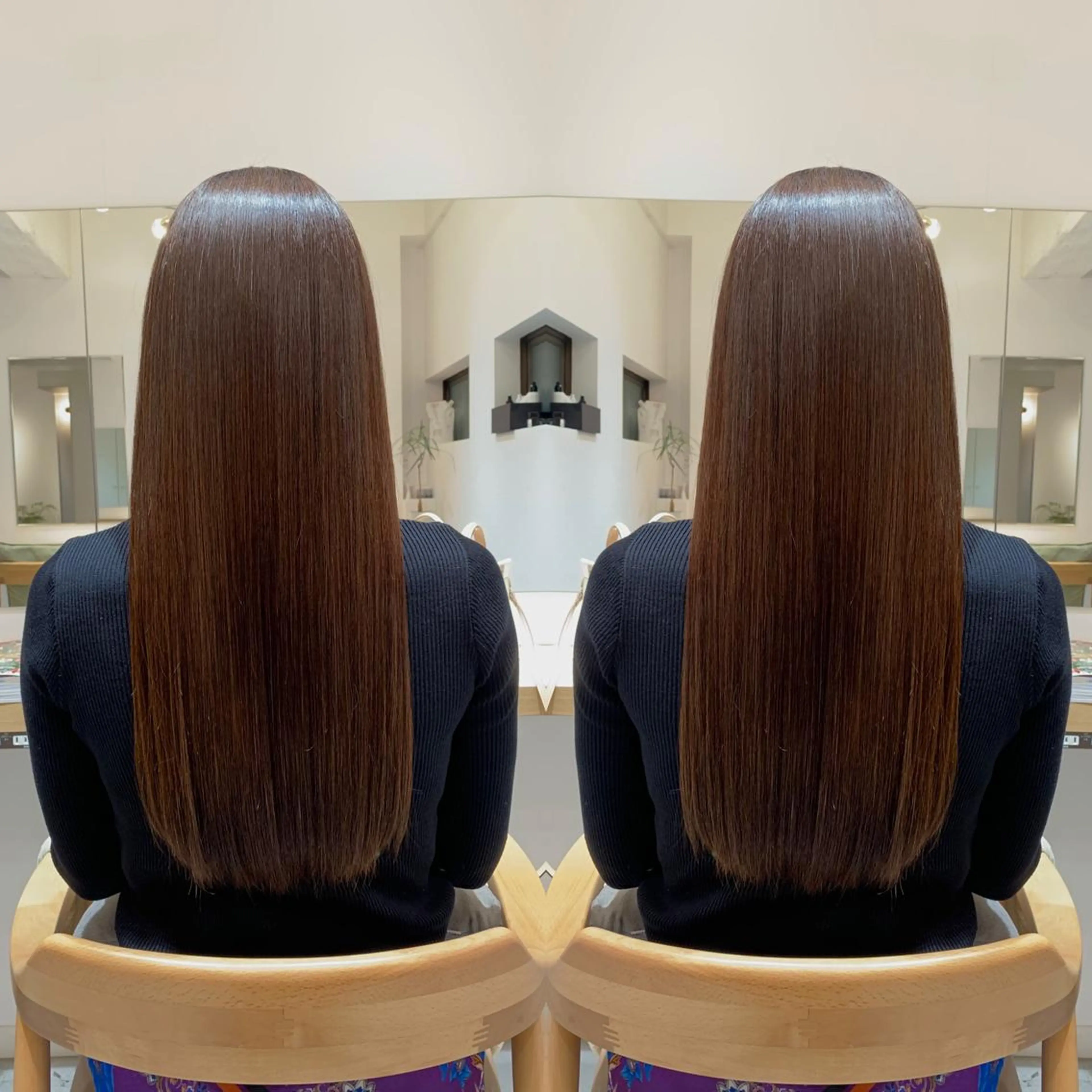 ミディアム ✨髪質改善　美髪✨ 縮毛　井上 大誠のヘアスタイル