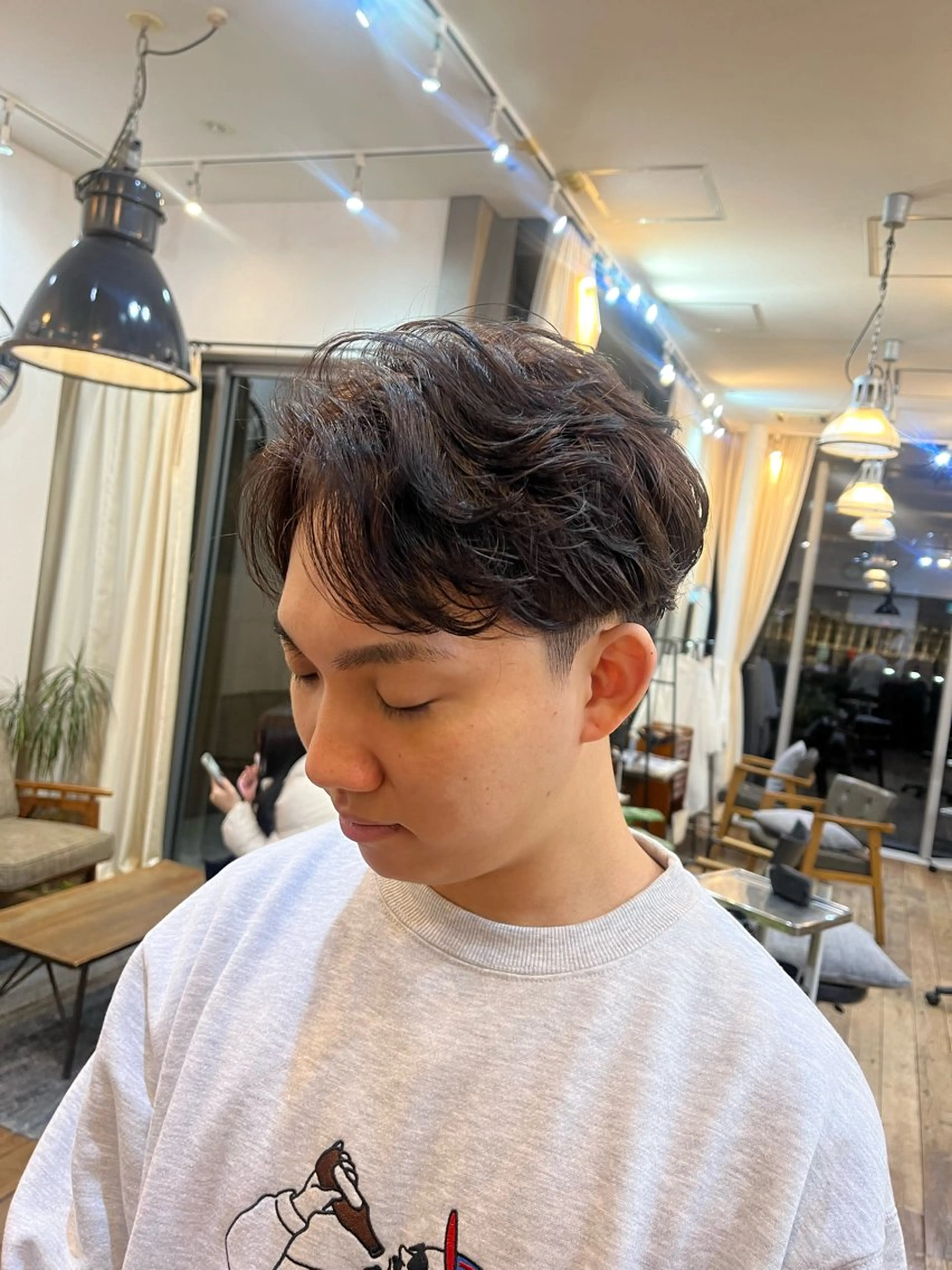 パーマ ニュアンスパーマ 東茉央/透明感カラー /パーマ🧸銀座のヘアスタイル