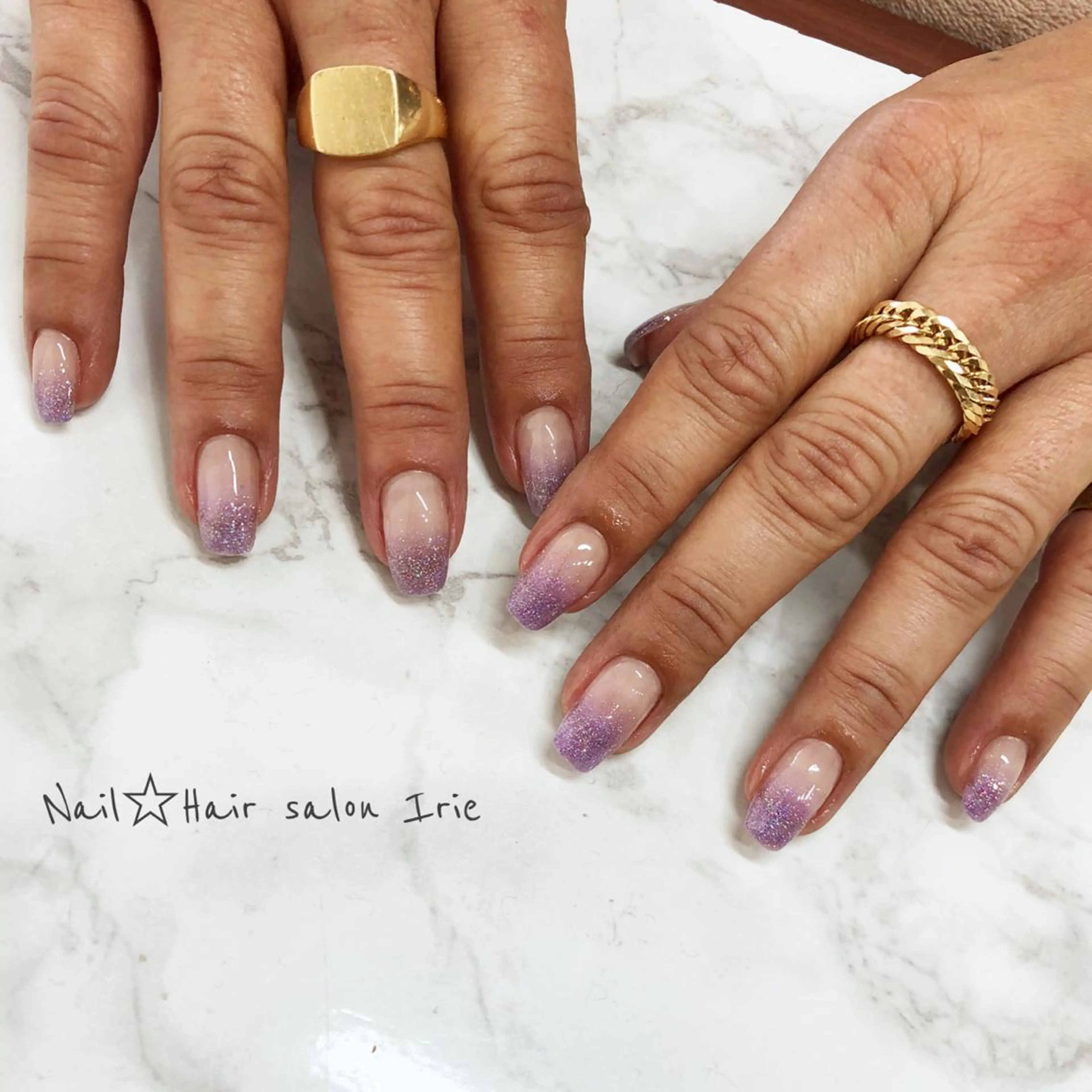 ネイル ハンドネイル ハンドケア Hair salon Irie所属・與儀 知佳のネイルデザイン