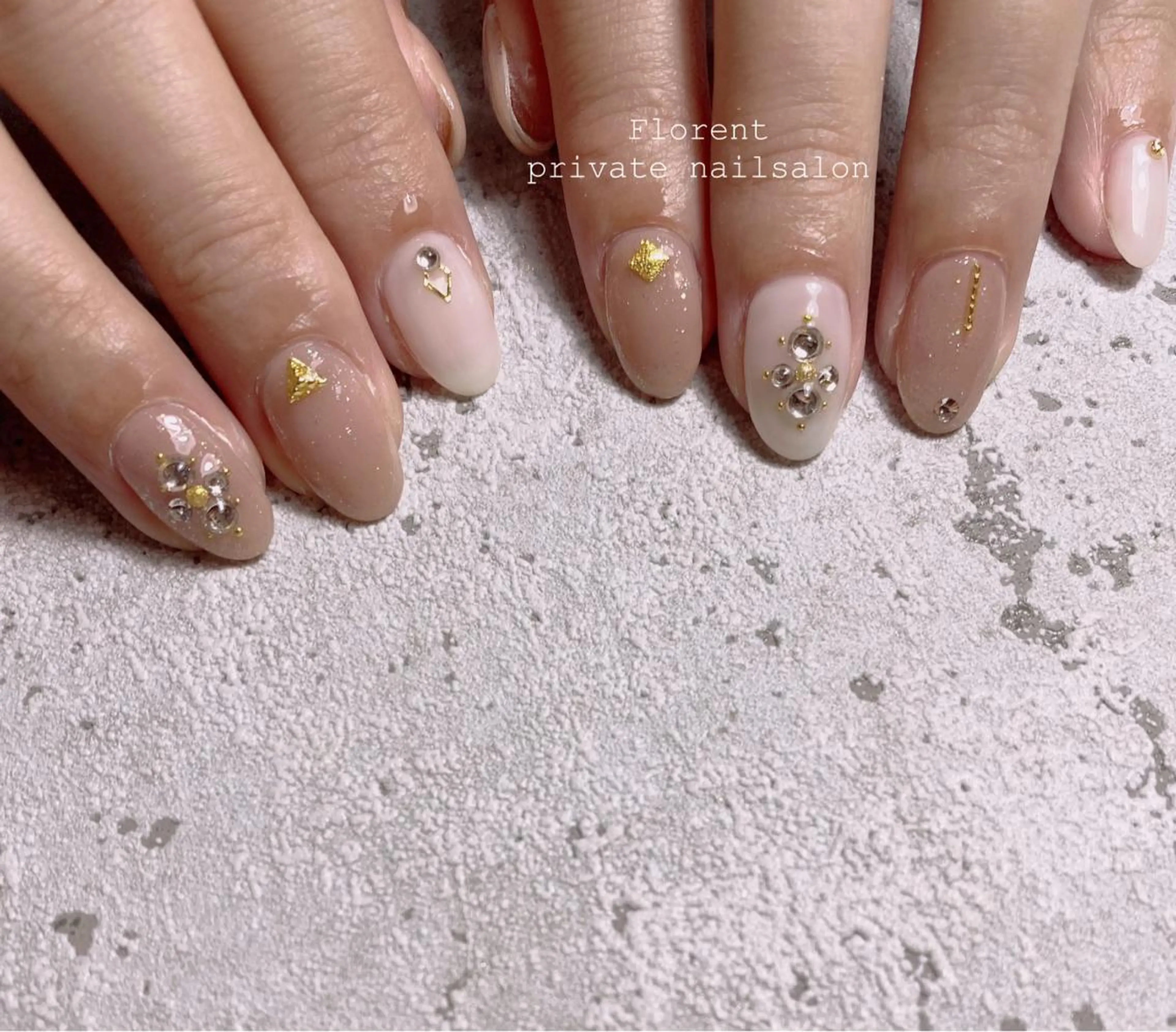 ネイル ハンドネイル florent nailのネイルデザイン