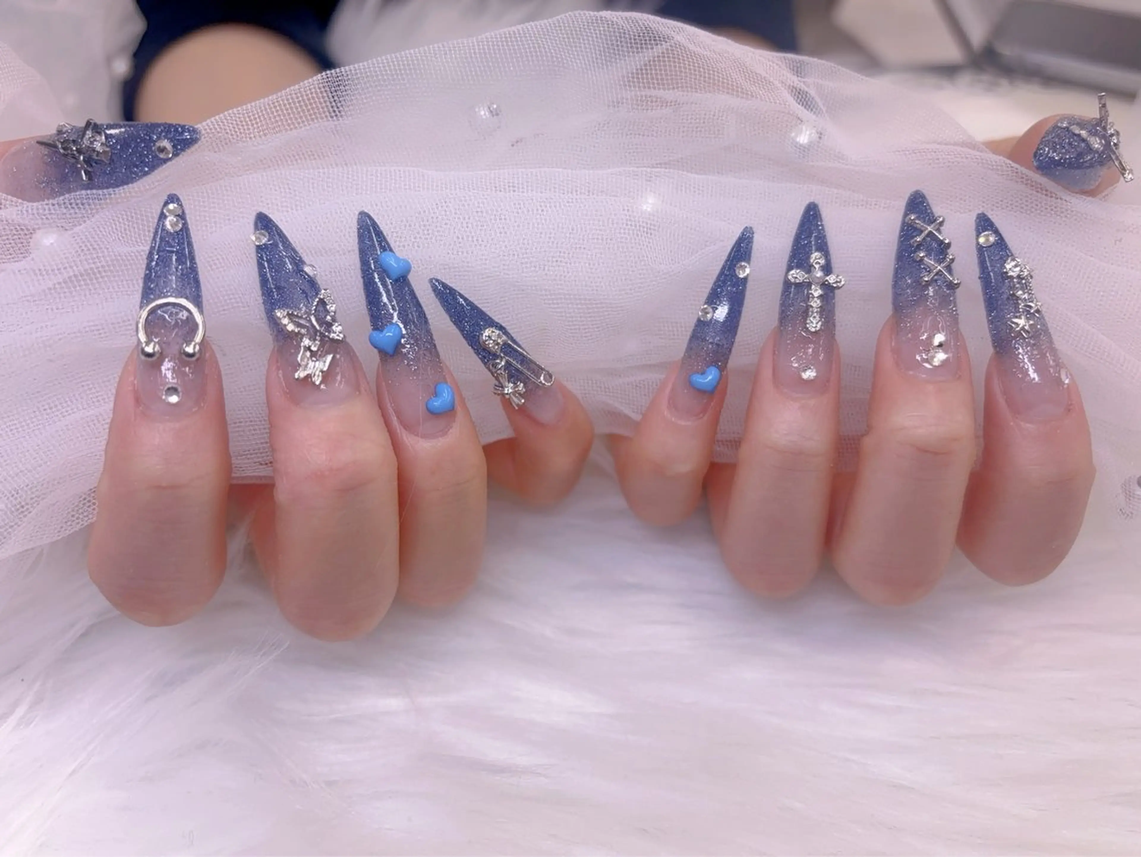 ネイル U・mi nail salon【長さ出し/パラジェル/持ち込み/定額ネイル/学割U24】所属・Uminail ゆうゆうのネイルデザイン