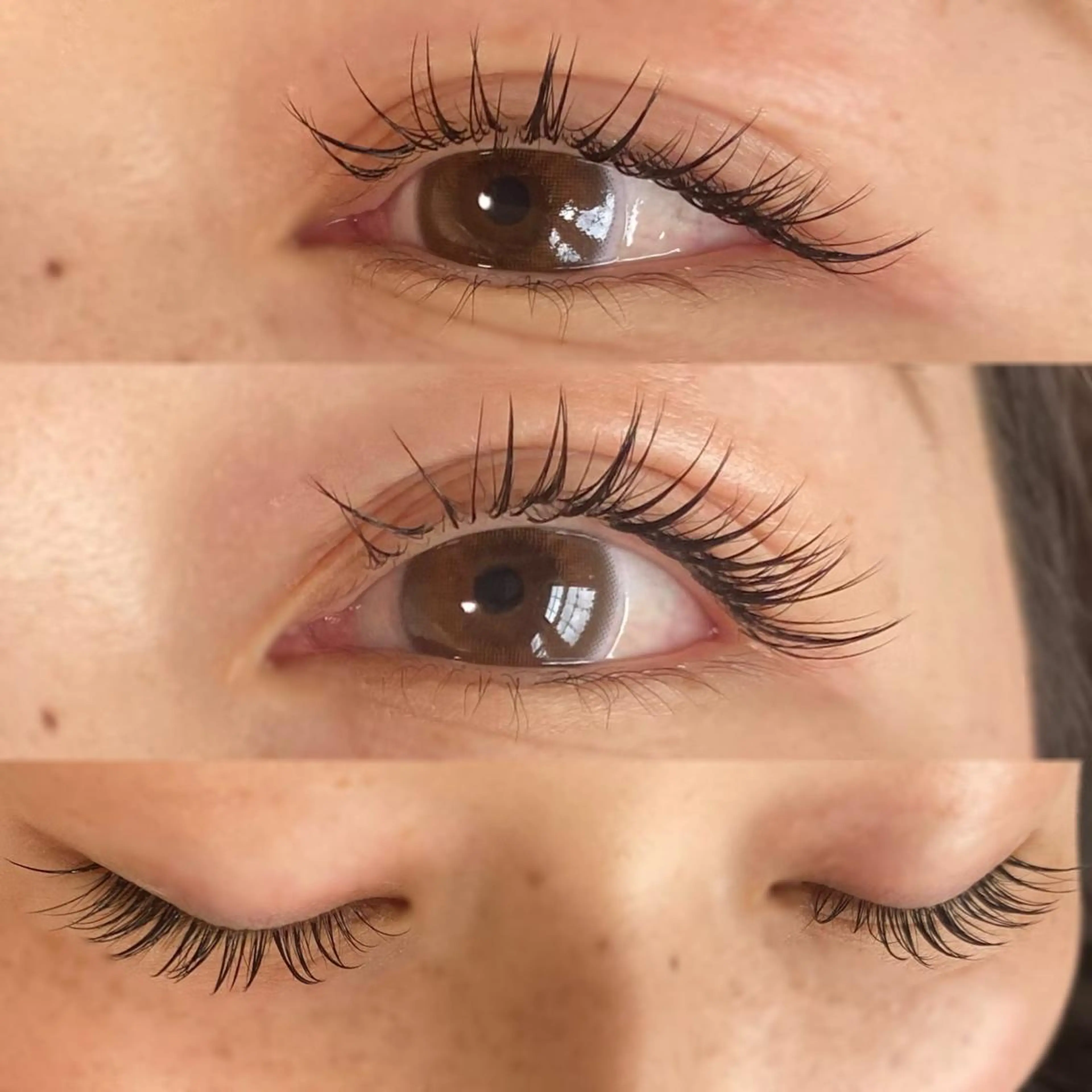 【ミニモ限定価格】シングルエクステ🦋上120本　下つけ放題🧚‍♂️の写真