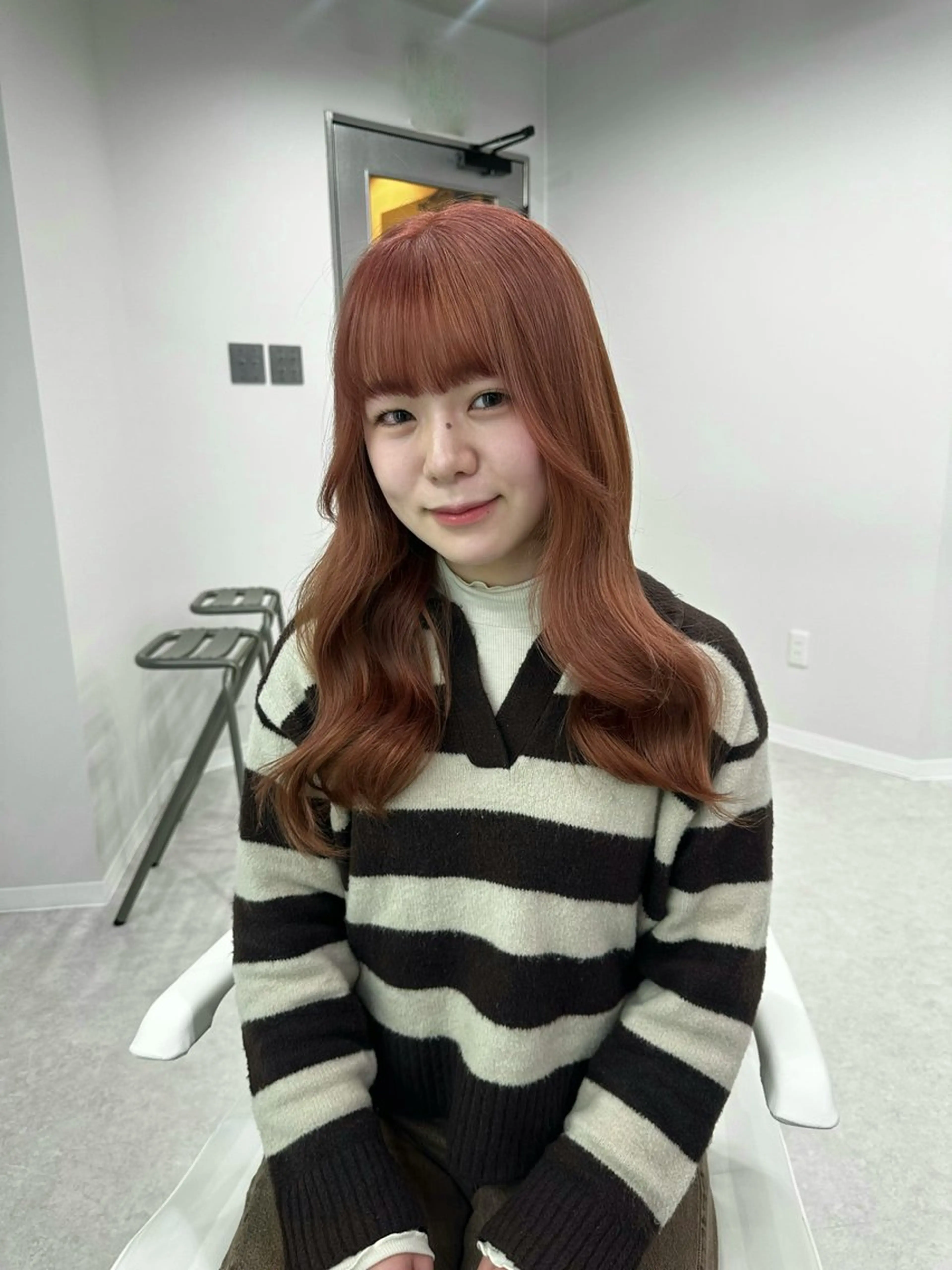 セミロング タマシロカリン /カットモデル❤️のヘアスタイル