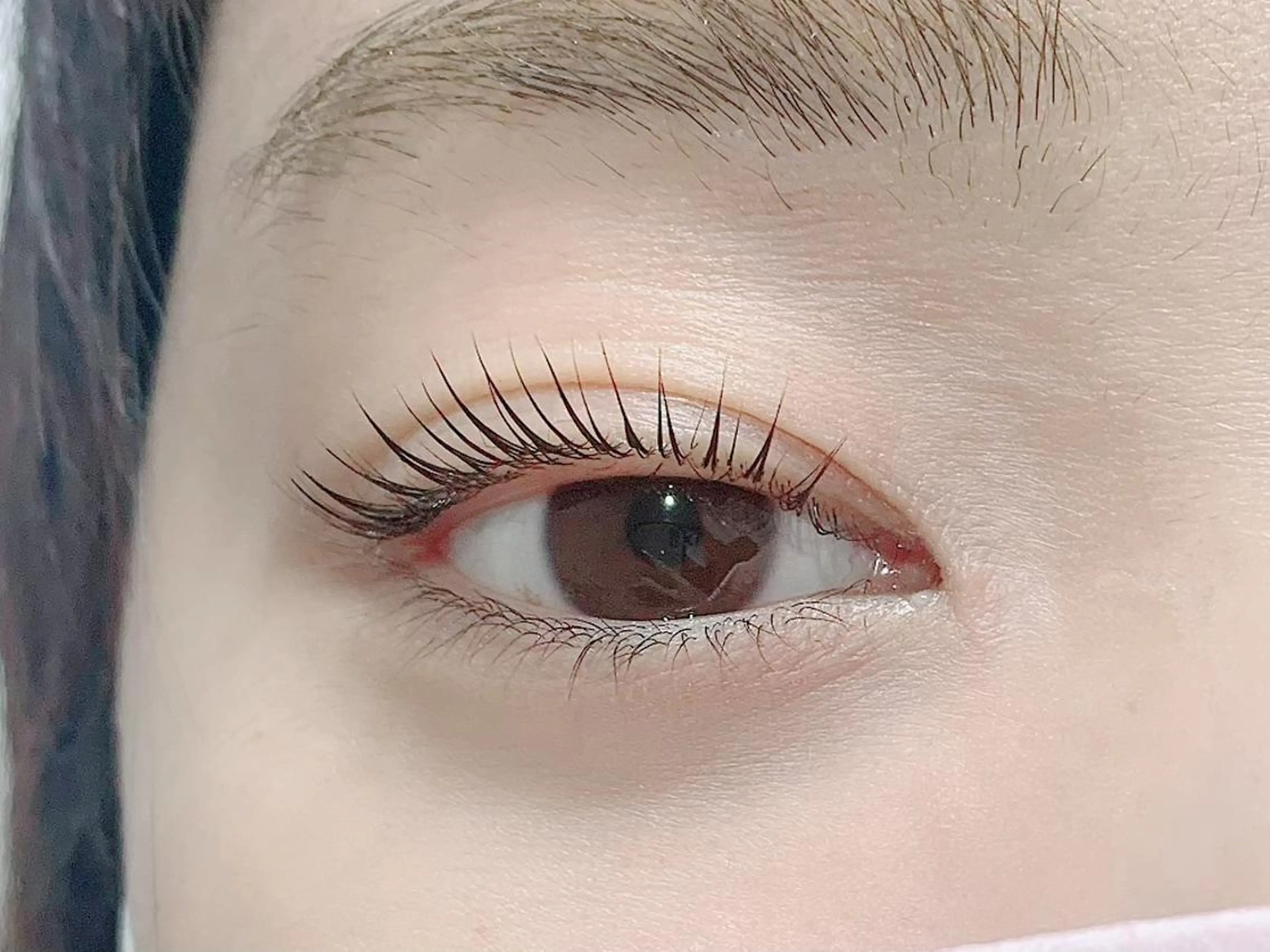 マツエク・マツパ アイブロウ パリジェンヌラッシュリフト マツパ 池袋駅韓国風🇰🇷 束感💗Tomoのマツエク・マツパデザイン