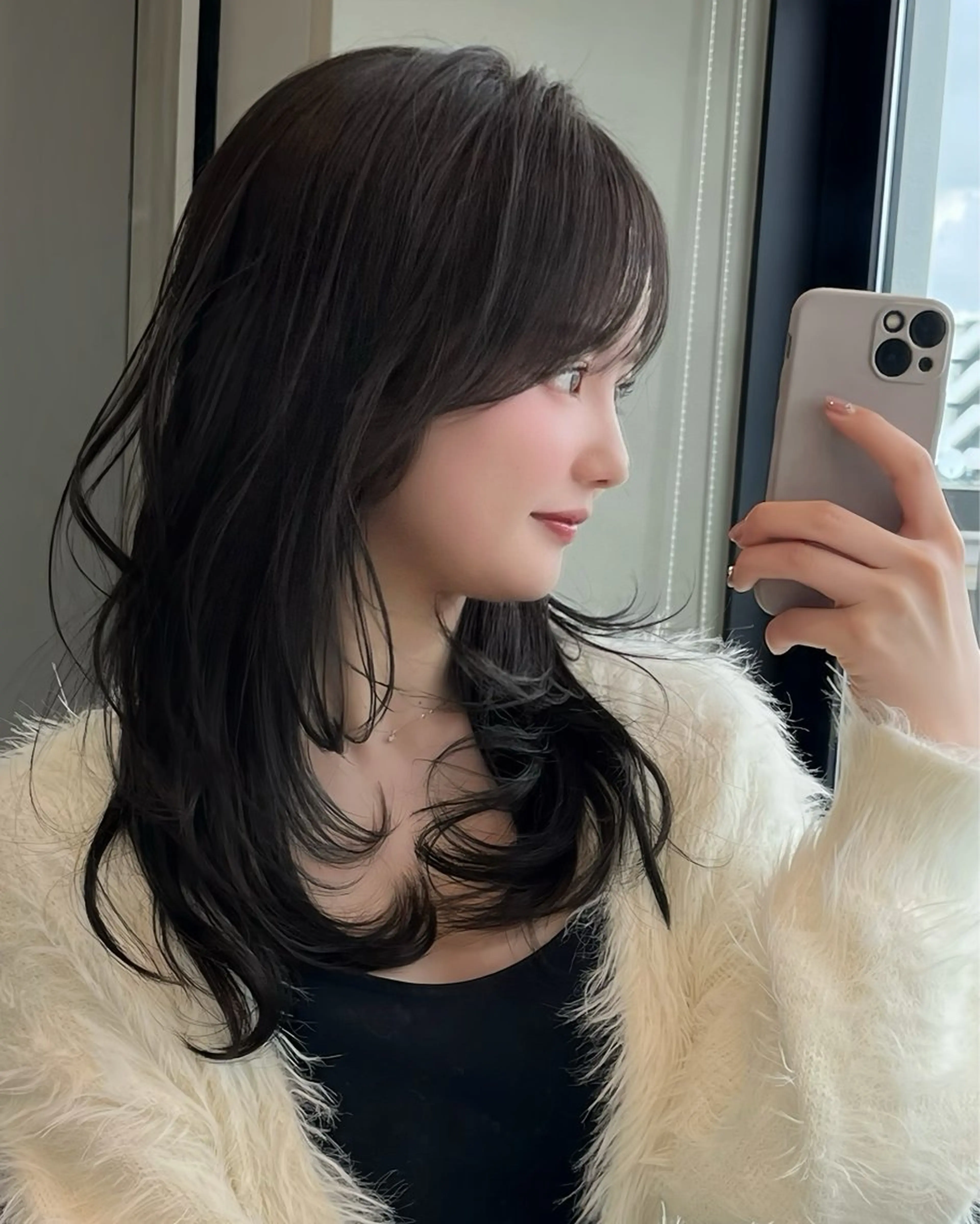 ミディアム カラー 木元 瑛✂︎ボブのヘアスタイル