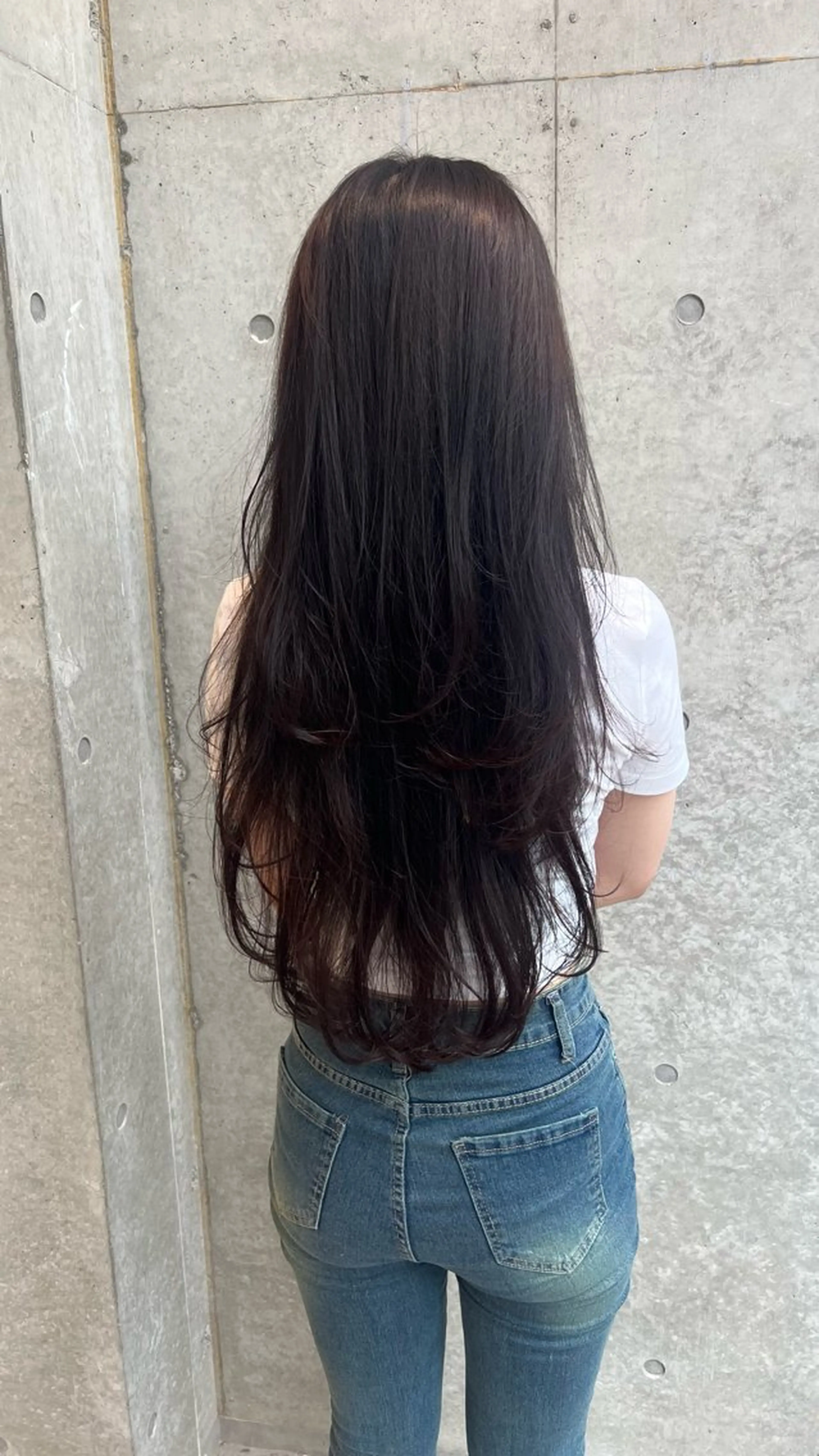 ロング レイヤーカット ロング カット 誰よりも丁寧なカット 🍀小林輝のヘアスタイル