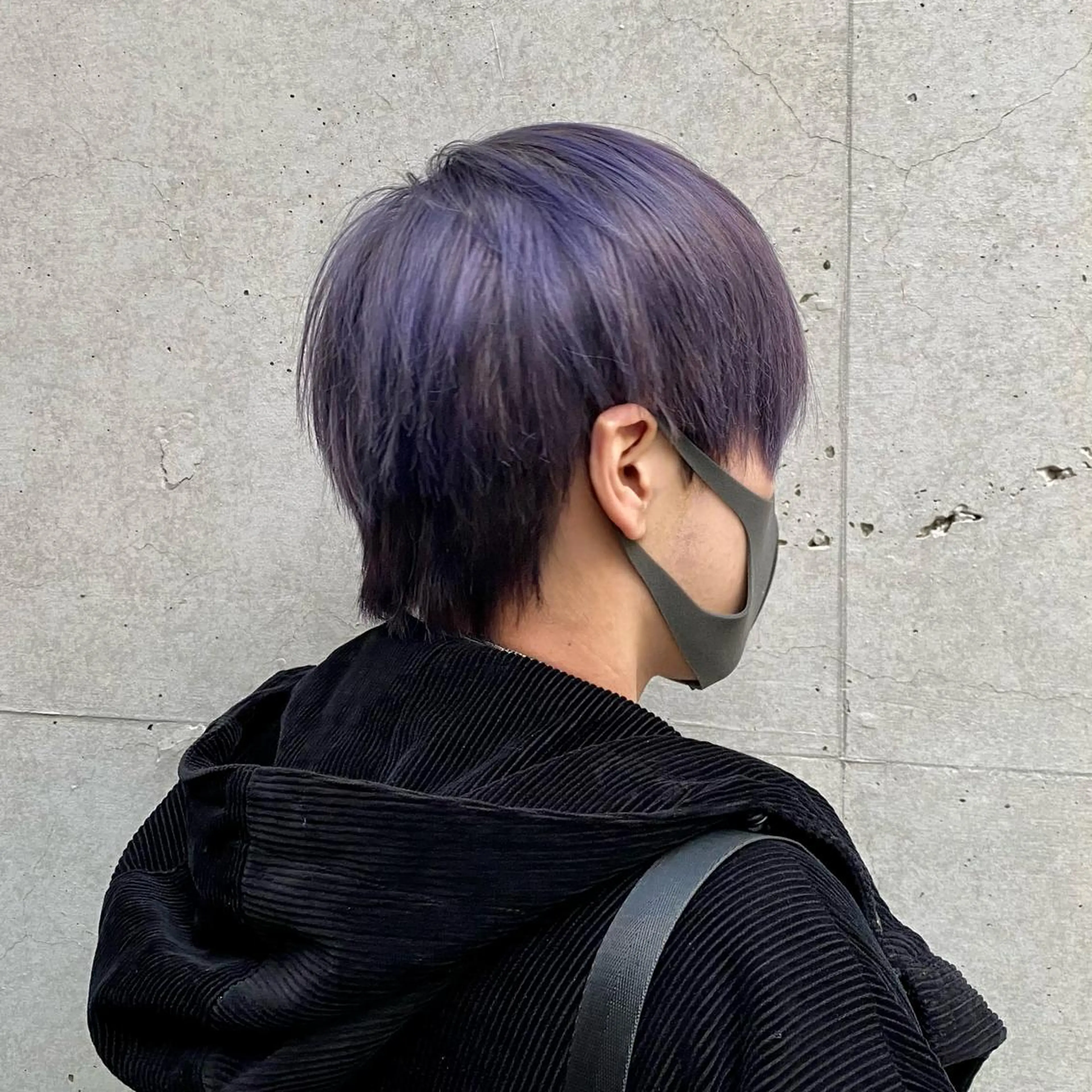 ショート カラー メンズ メンズブリーチ メンズハイトーン マッシュウルフ マッシュ メンズウルフカット salon hanano所属・💐大人ショート💐 似合わせ　Fumiのヘアスタイル