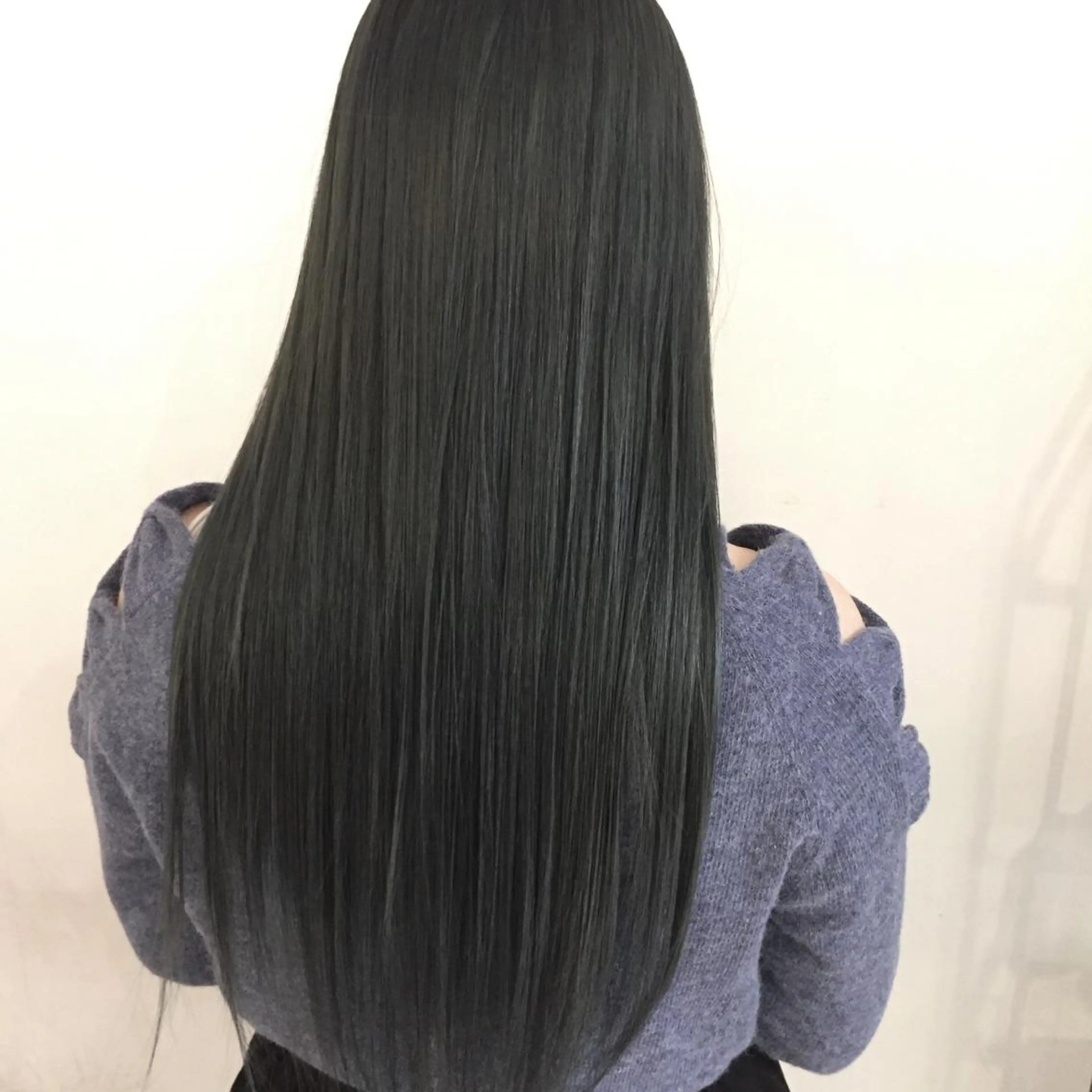 ロング カラー ブリーチ ブルーカラー ブルージュ 【代表】田川 祐也のヘアスタイル