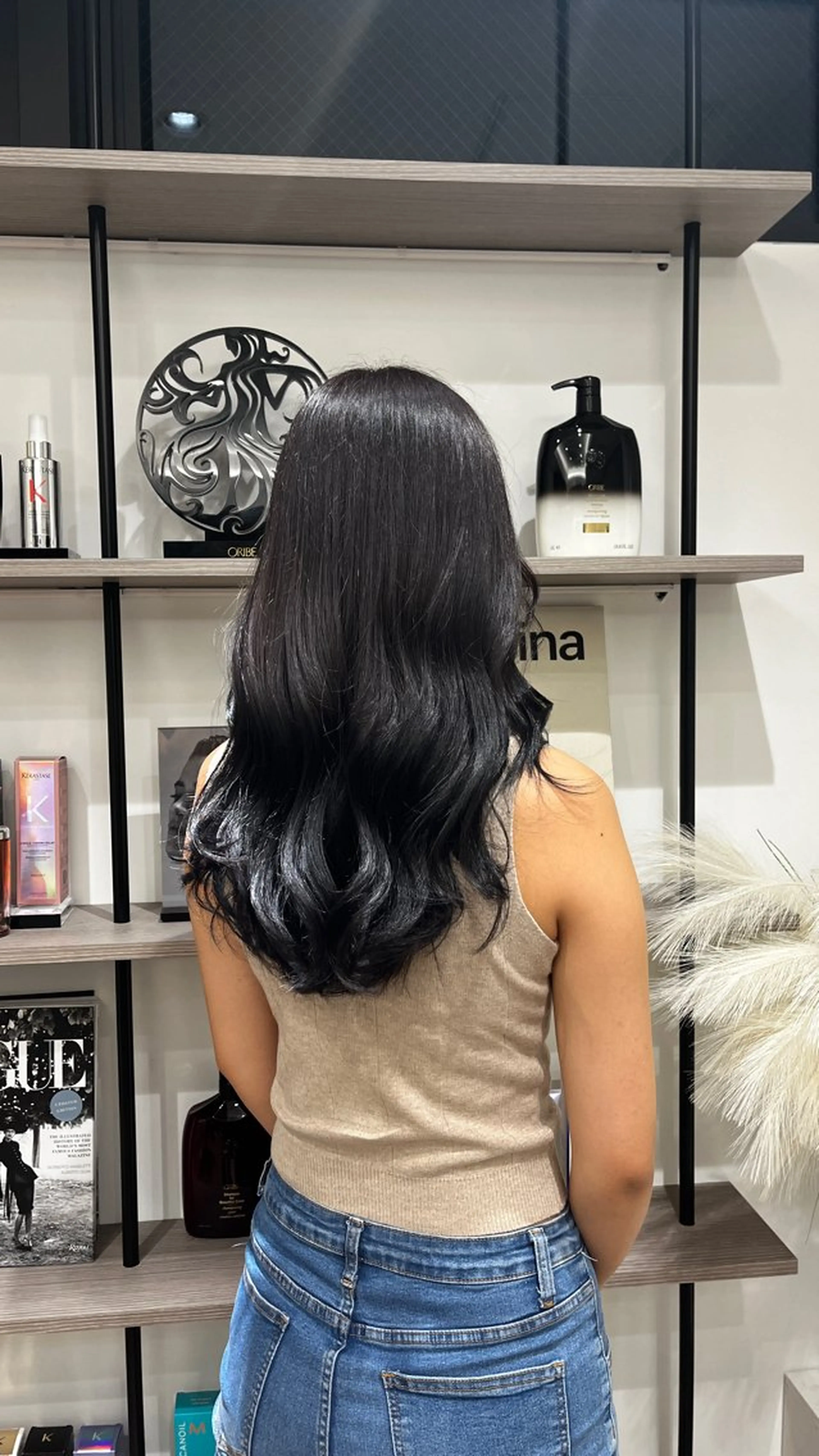 セミロング カラー Lino　hair design所属・中村 美結のヘアスタイル