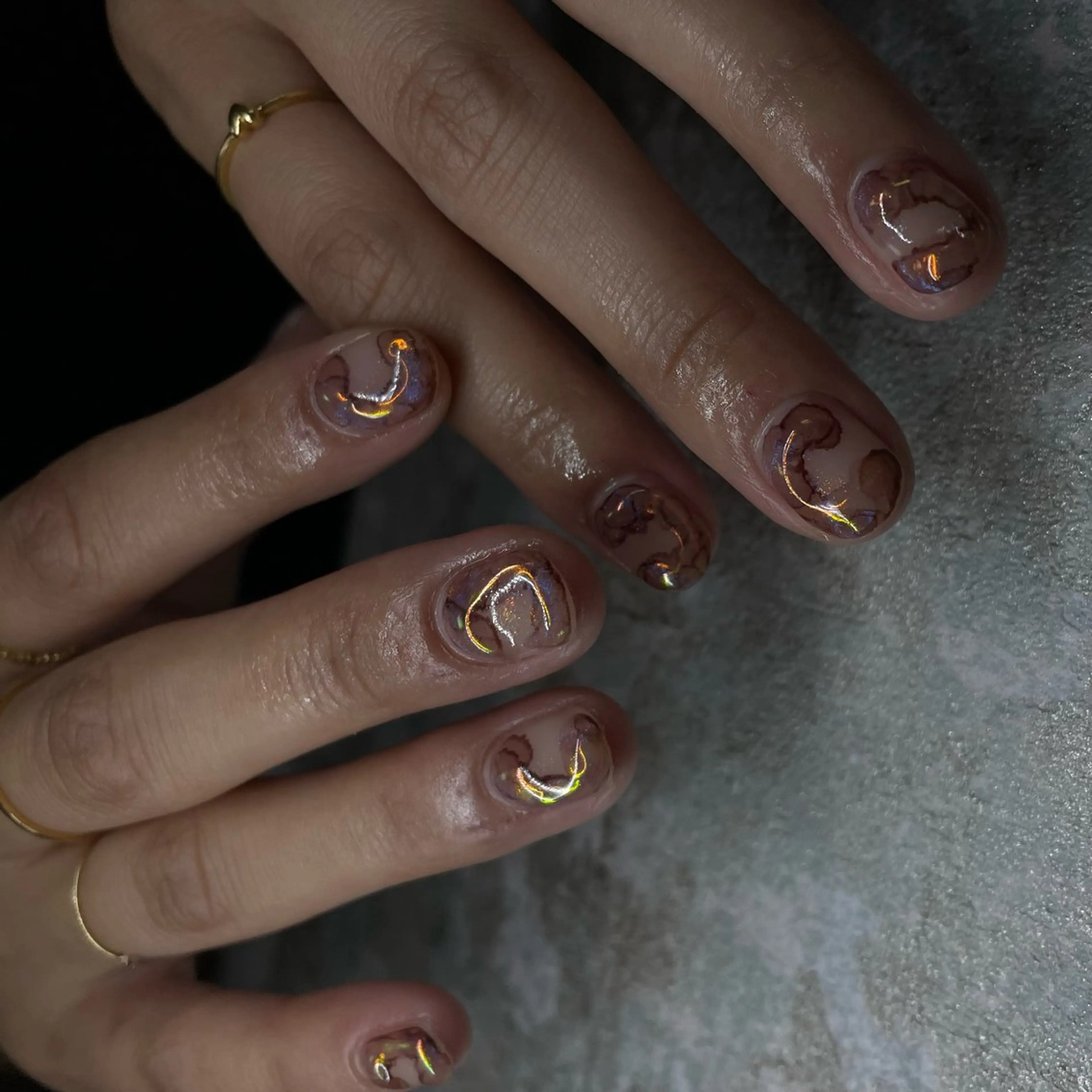 ネイル ハンドネイル フィルイン･パラジェル導入サロン ehre(エーレ)所属・ehre haruhoのネイルデザイン