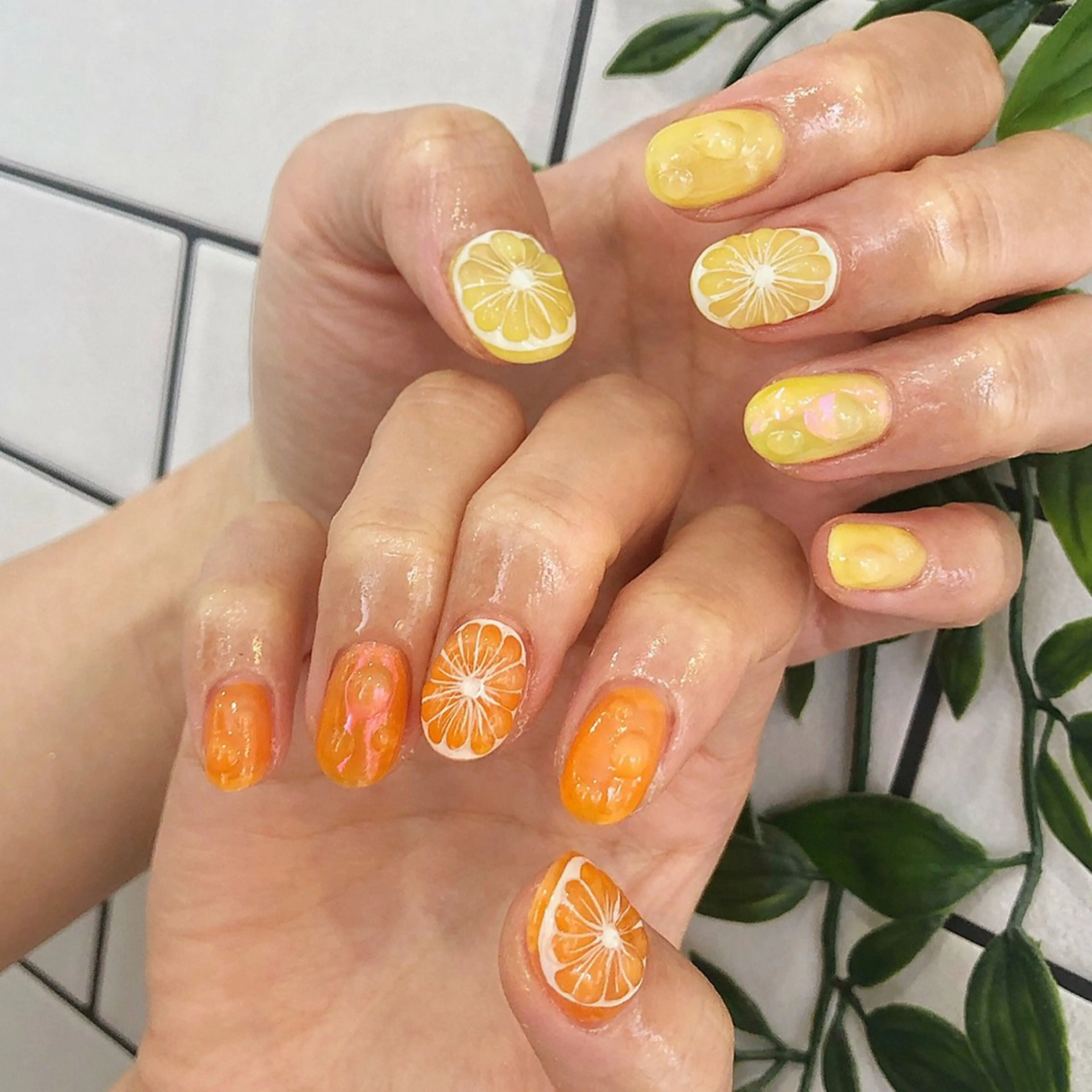 ネイル ハンドネイル 森竹 成恵のネイルデザイン