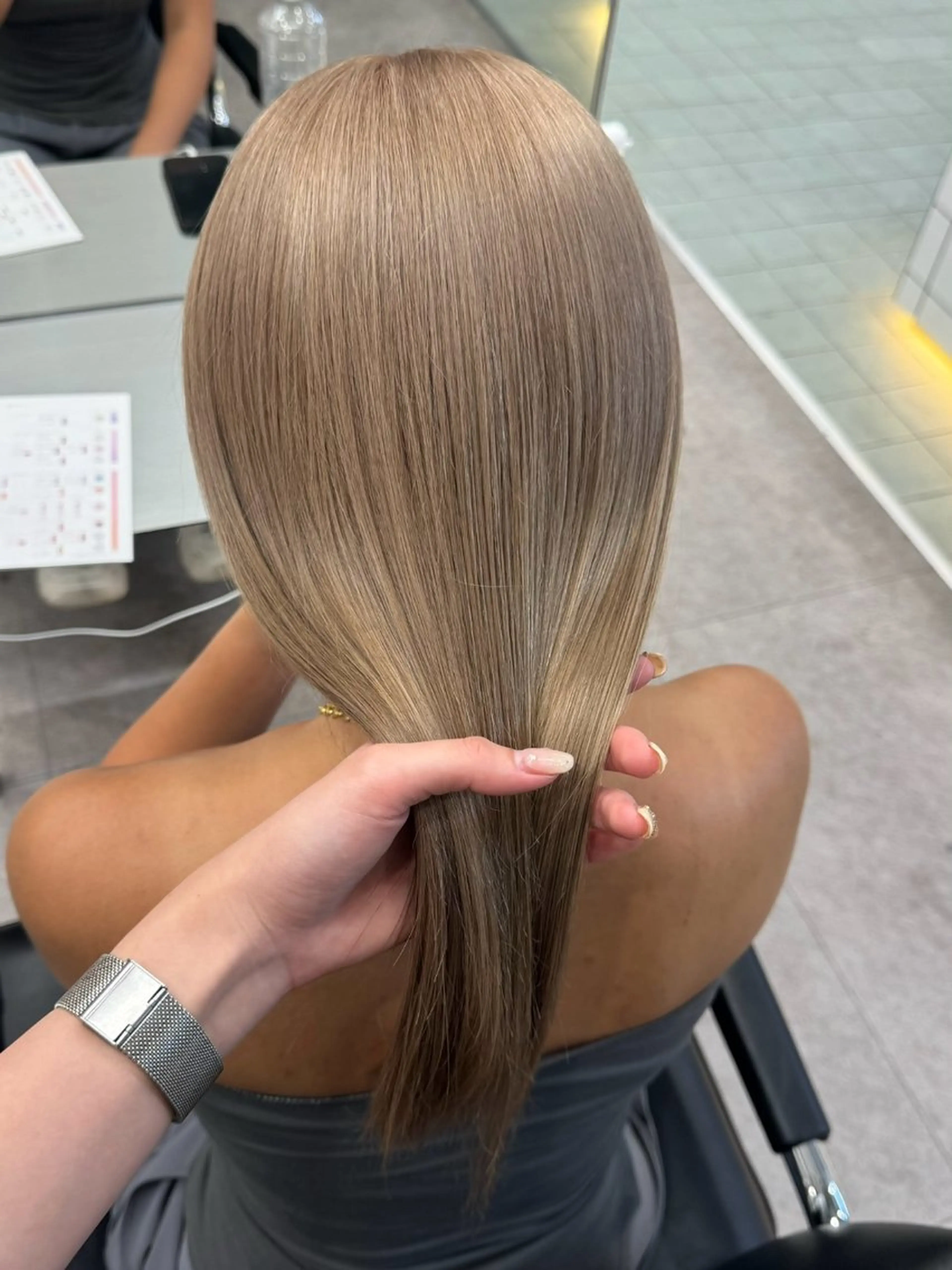 カラー ハイトーンカラー/ airi🎀のヘアスタイル