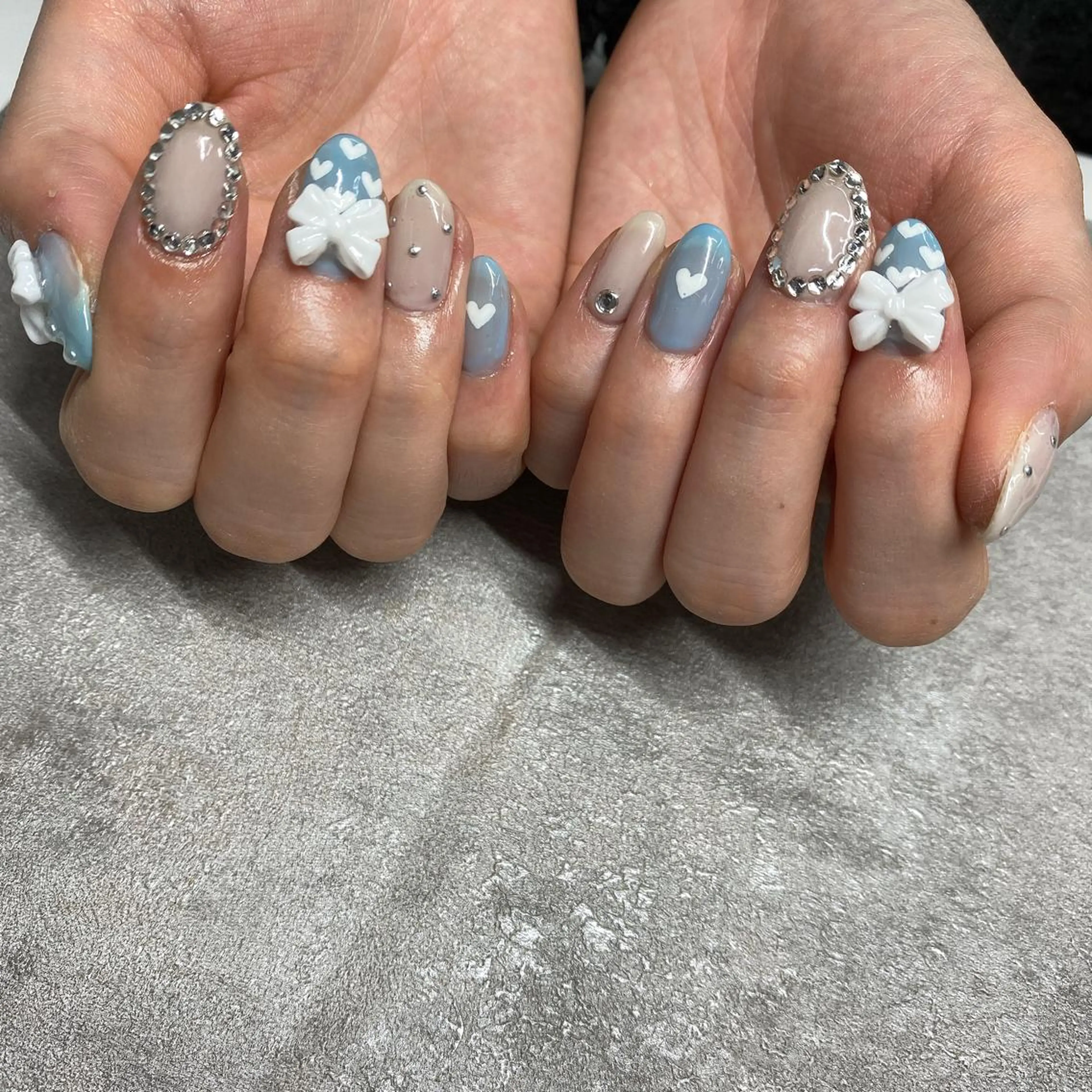 ネイル JERRIE 　 韓国ネイル/自爪育成所属・✴︎JERRIE✴︎ フィルイン対応店のネイルデザイン