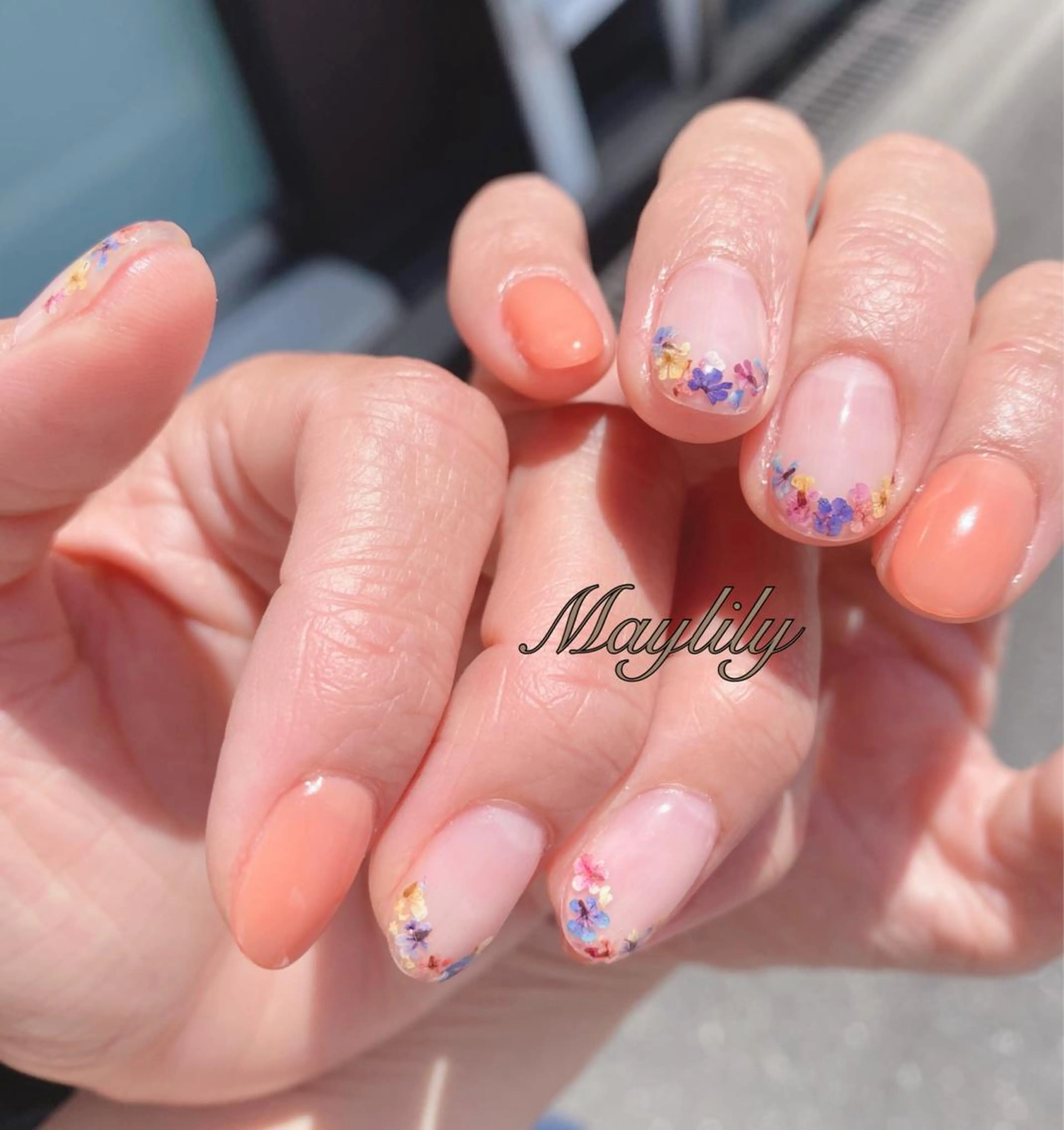 ネイル Nail care salon Maylily所属・Nail salon Maylilyのネイルデザイン