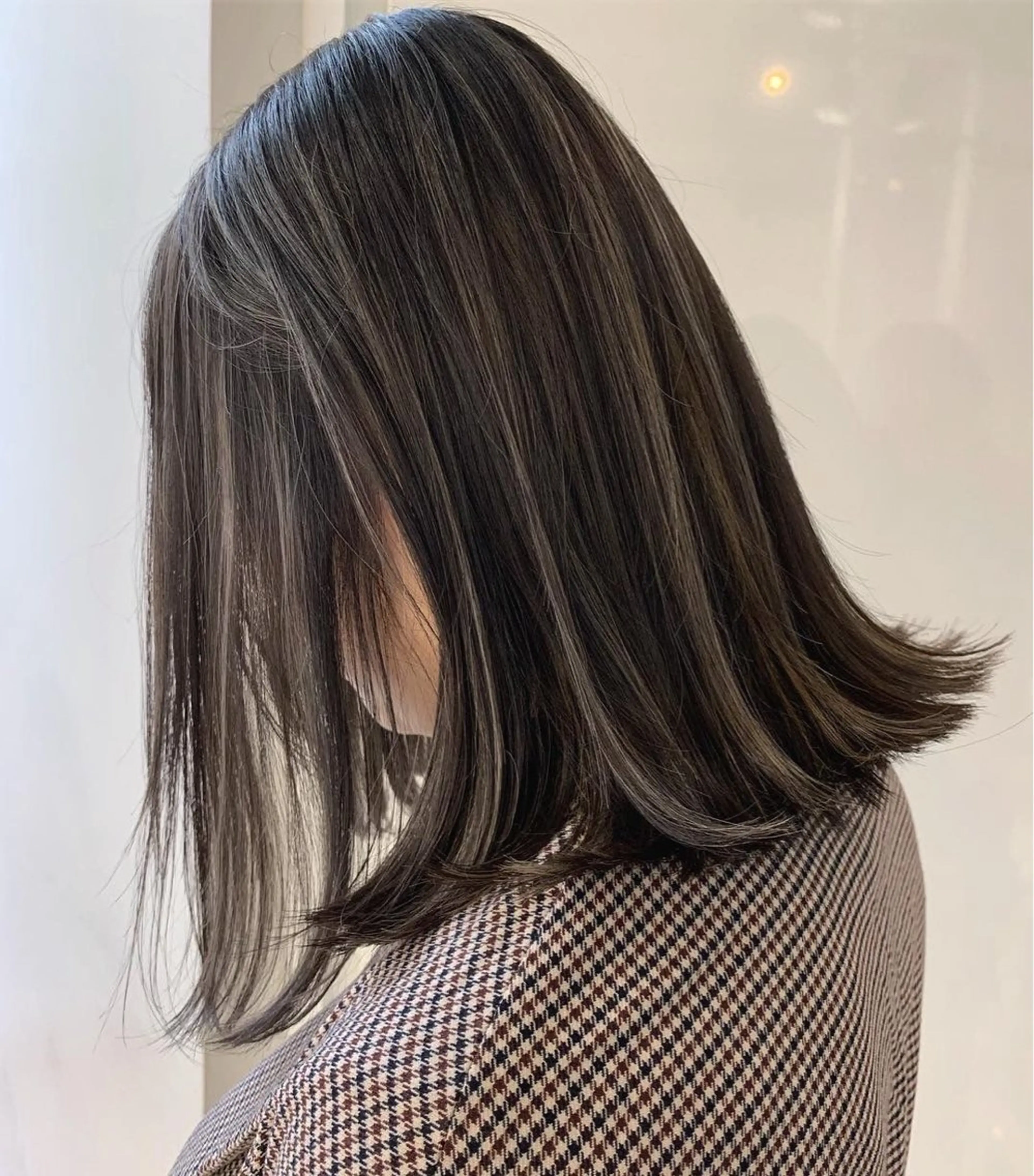 カラー 成瀬メンズ パーマ清水大隼のヘアスタイル