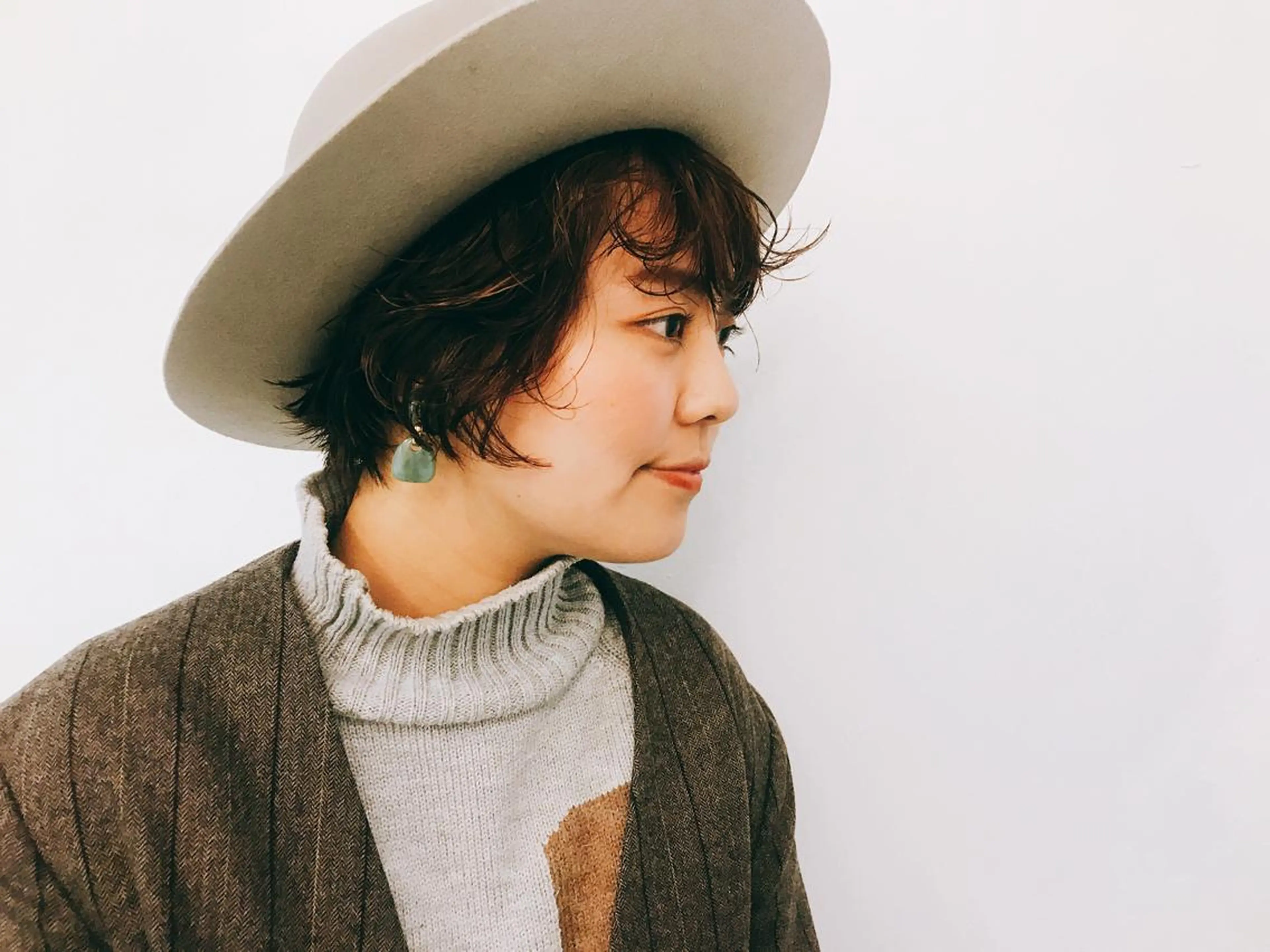 パーマ pole/apartment所属・💓パーマ，💗 レイヤーカットのヘアスタイル