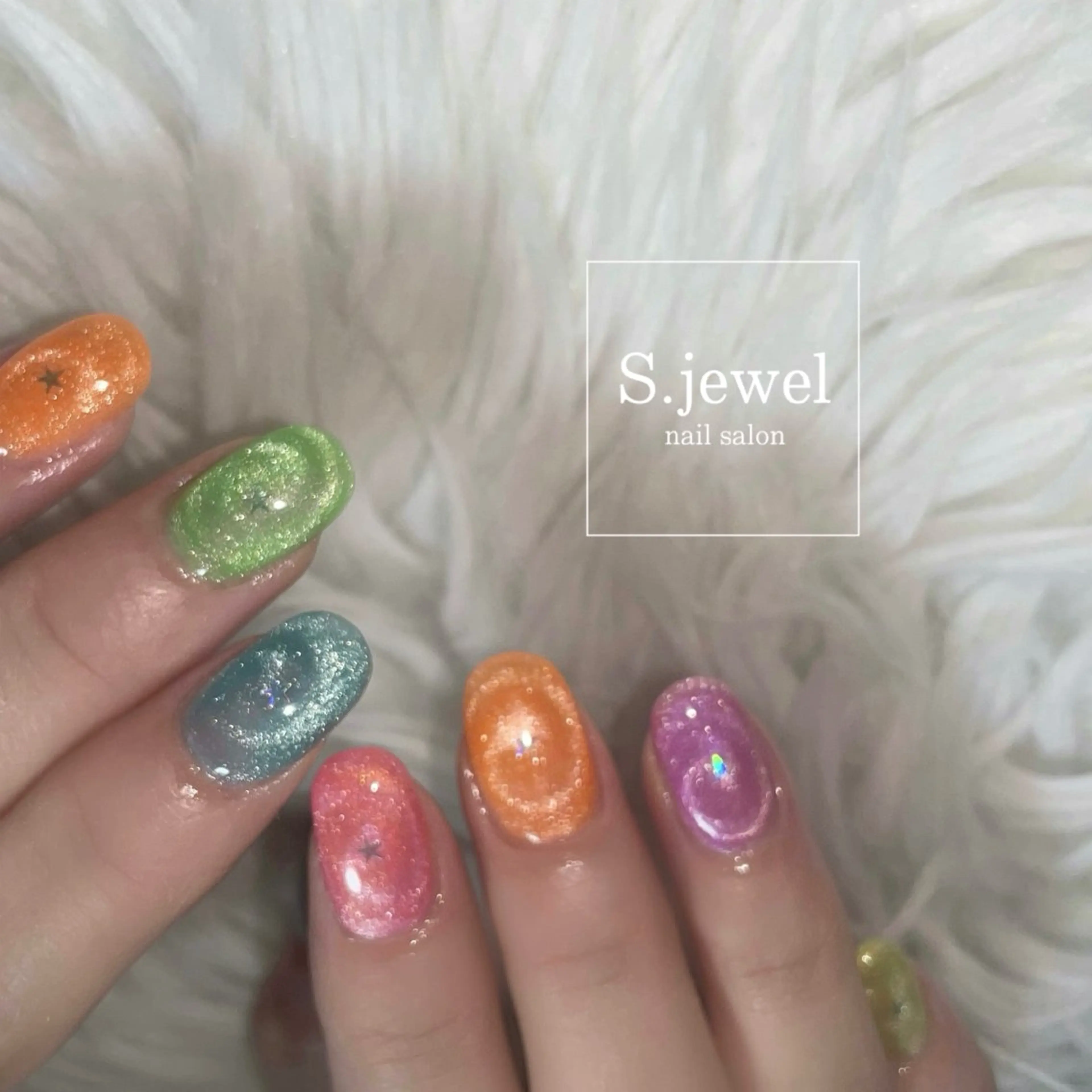 ネイル S♡JEWEL所属・S. JEWELのネイルデザイン
