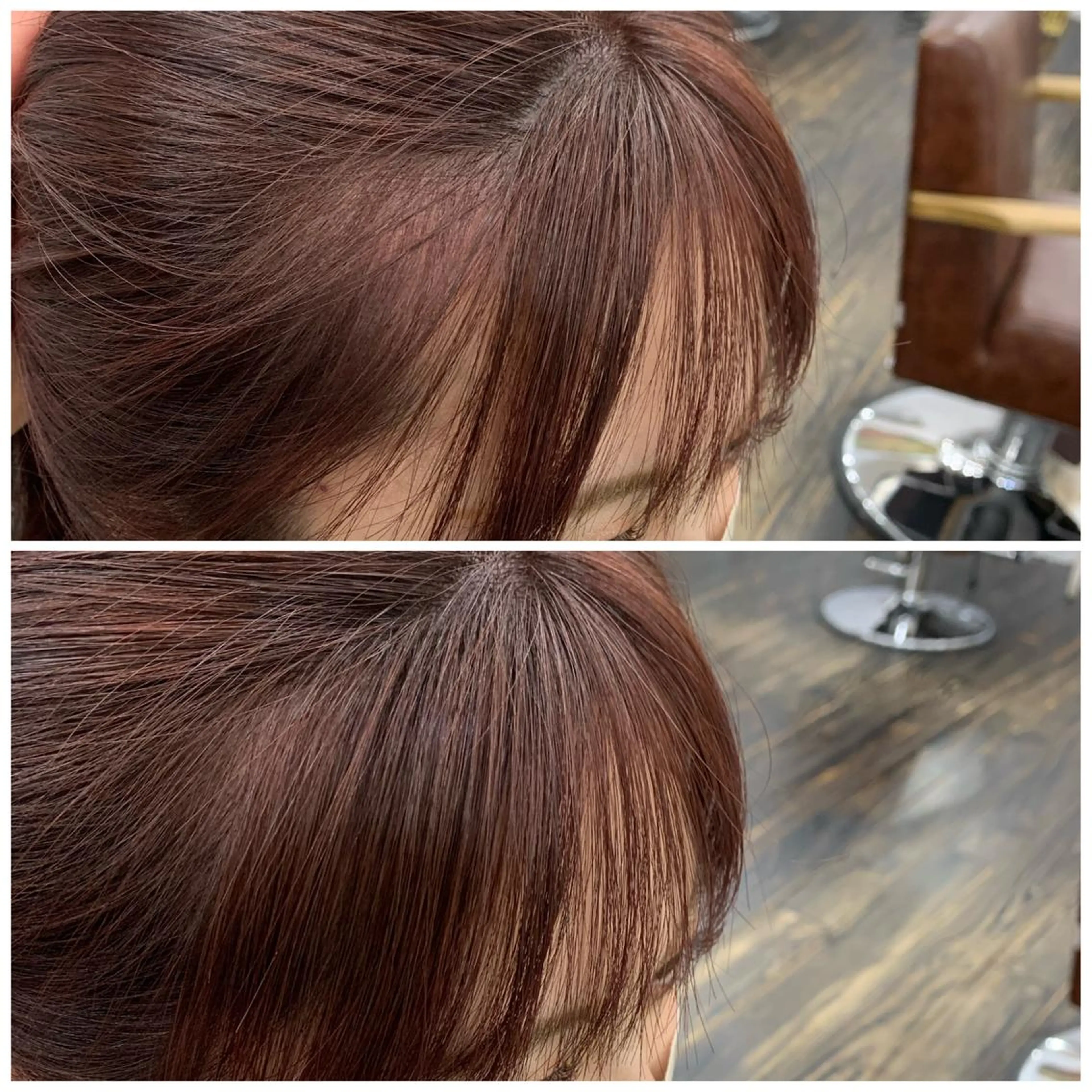 ミディアム レイヤー ハイトーン 暖色⭐︎KANAKOのヘアスタイル