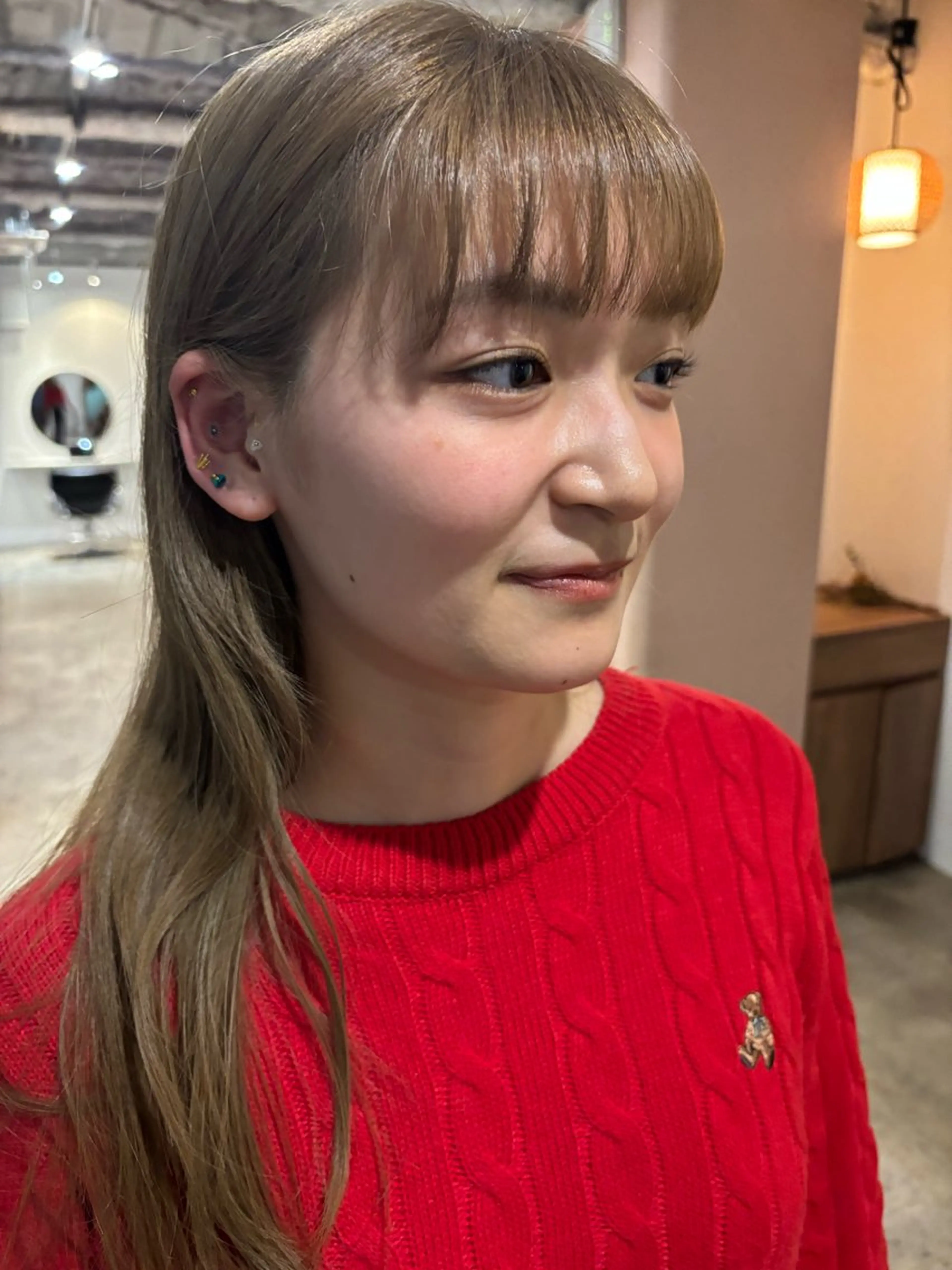 ロング カラー カット ヘアカラー Hayashi Shioriのヘアスタイル