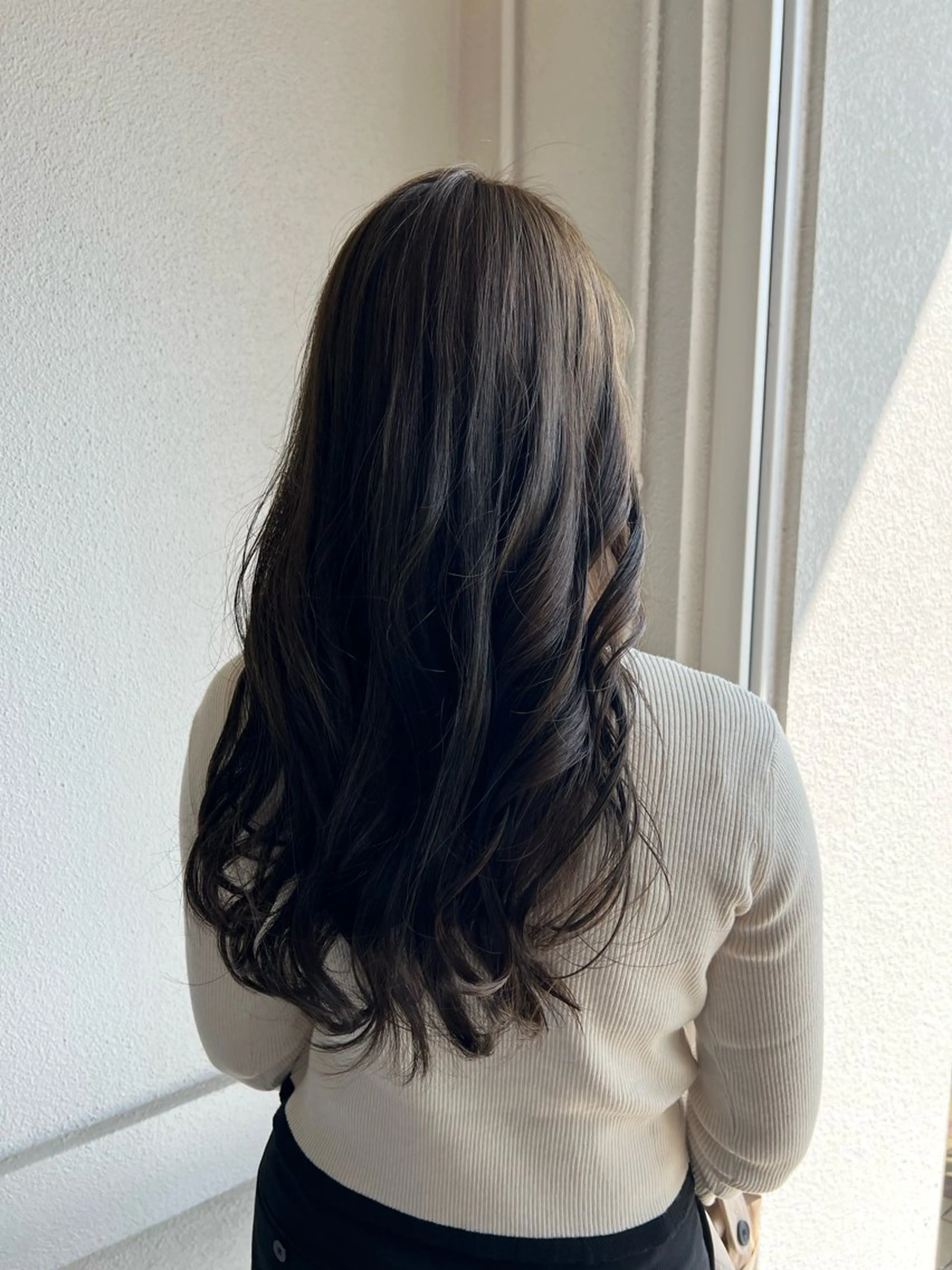 ロング カラー 髪質改善／透明感 NAKAIEのヘアスタイル