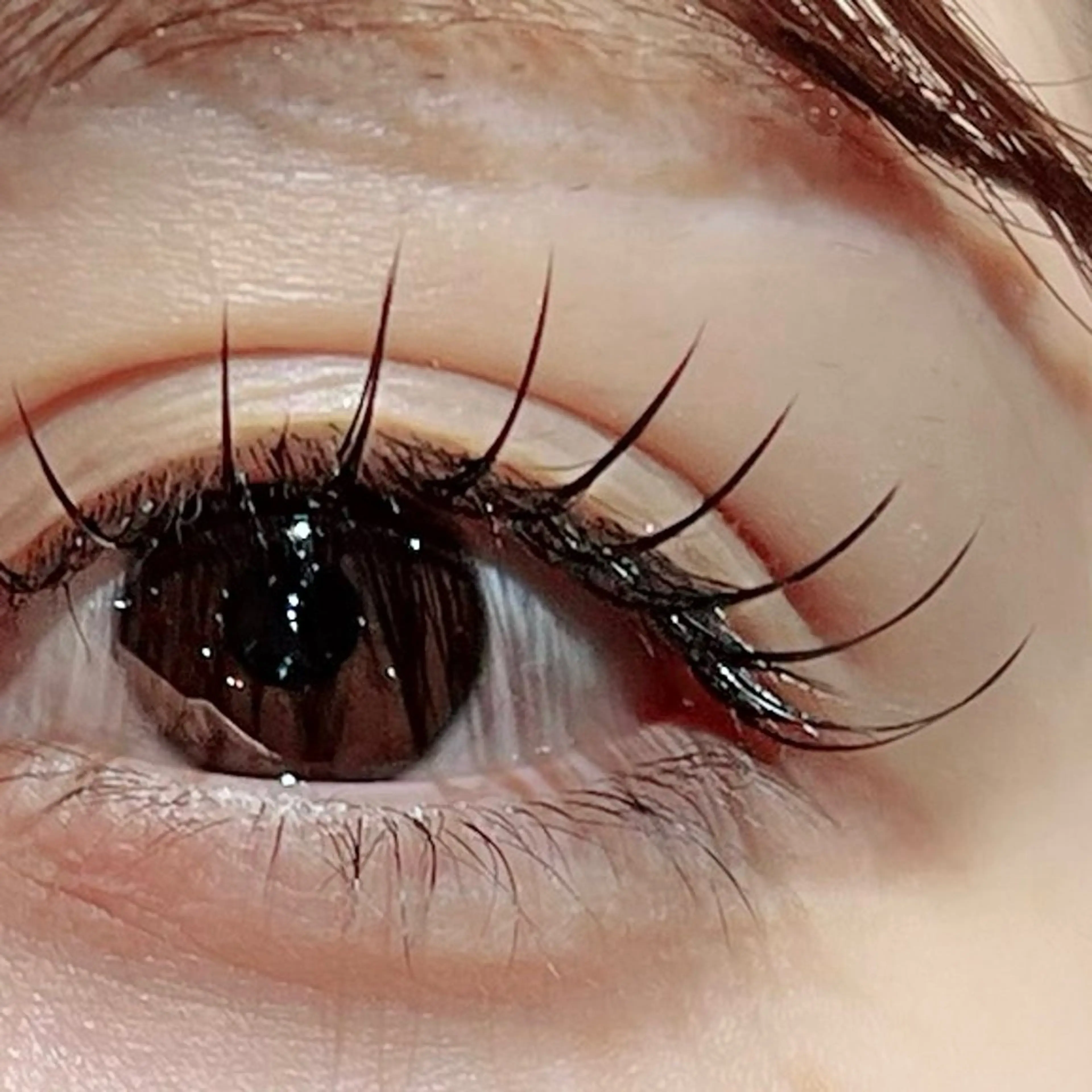 【土曜営業後限定】マツエク　フラットラッシュ　100​〜​120本※日中、ご予約された場合はキャンセルさせて頂きます。の写真