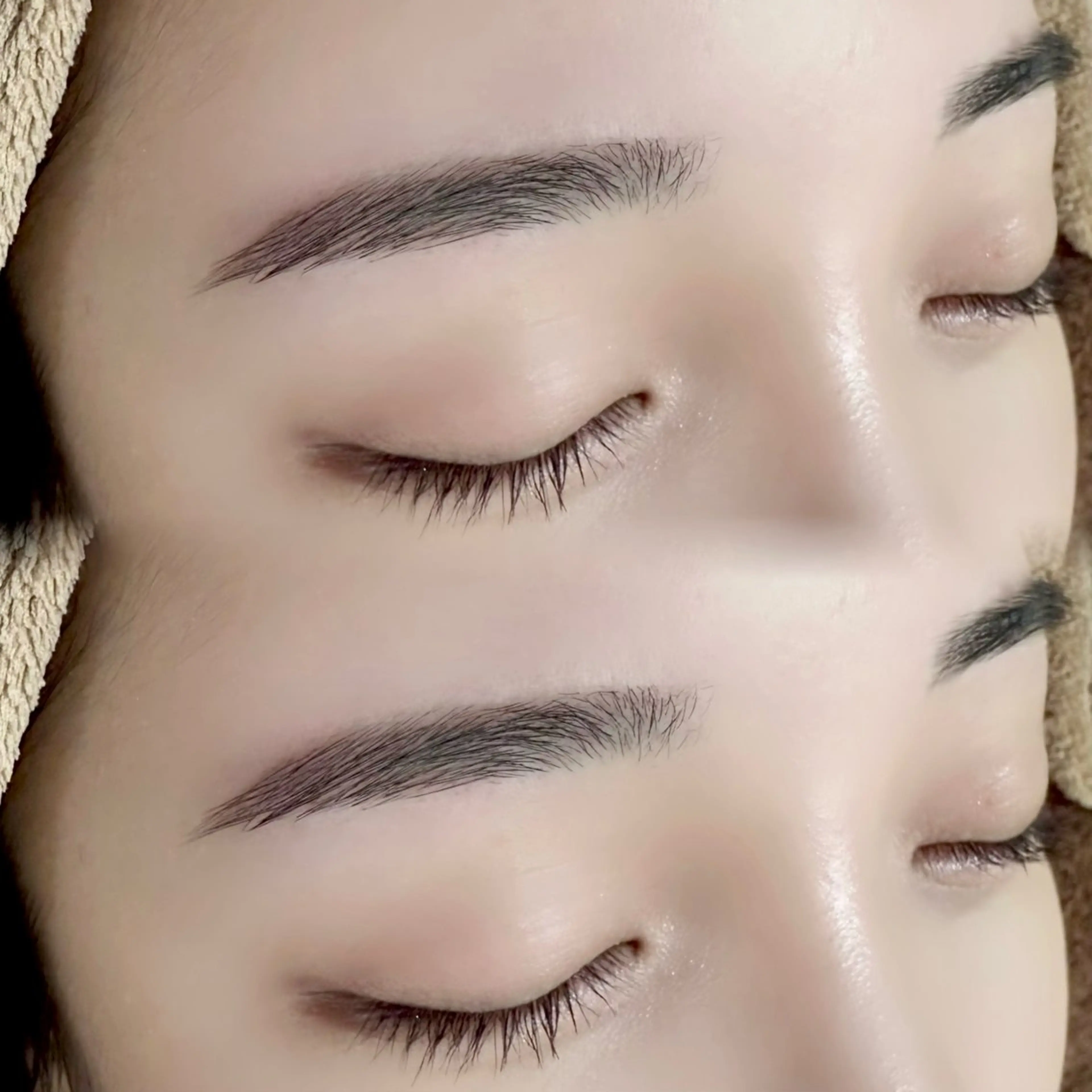 アイブロウ ワックス脱毛 眉カット Fukaya Annaのマツエク・マツパデザイン