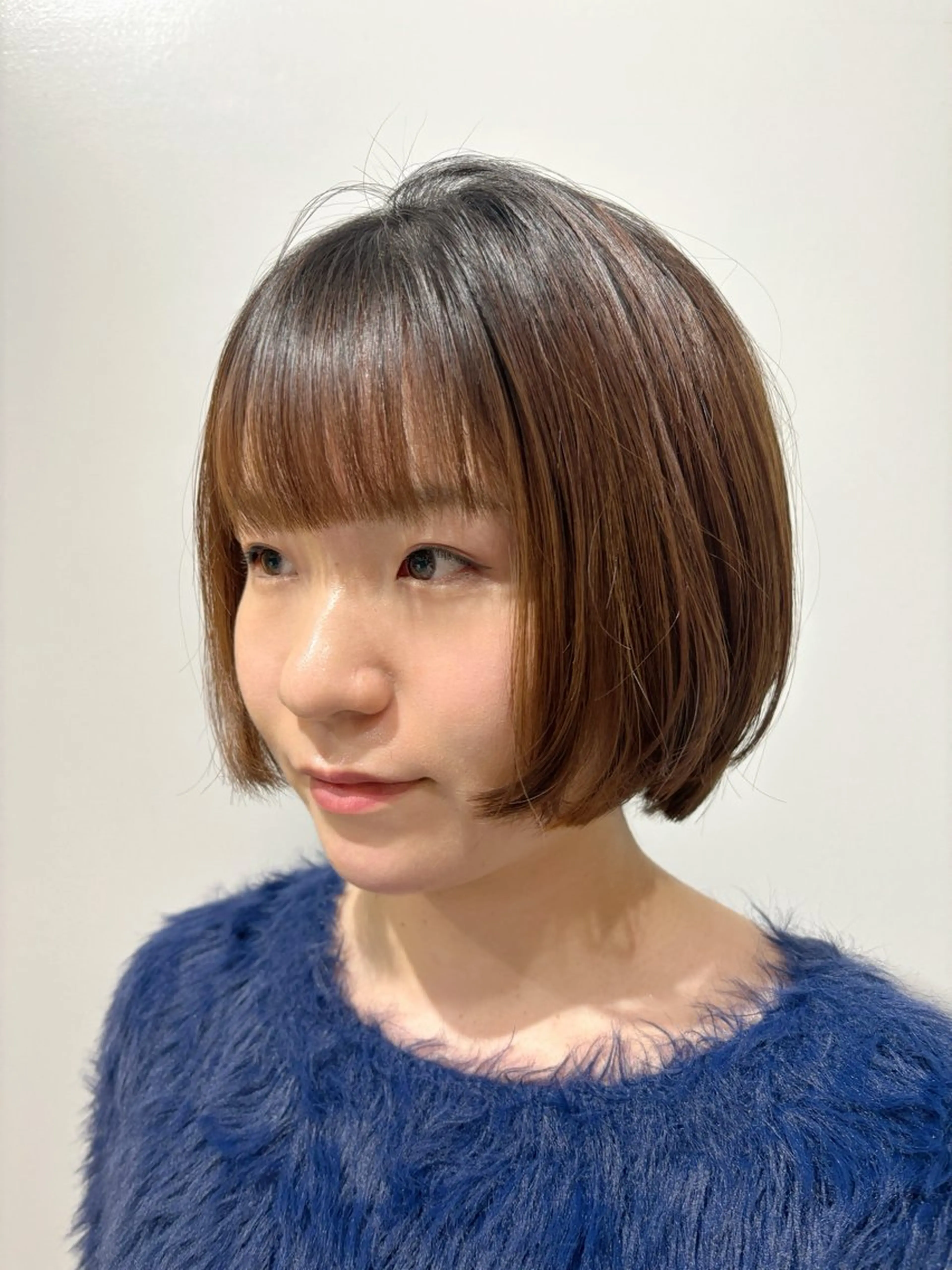 ショート ボブ ショート 嶋津祥希のヘアスタイル