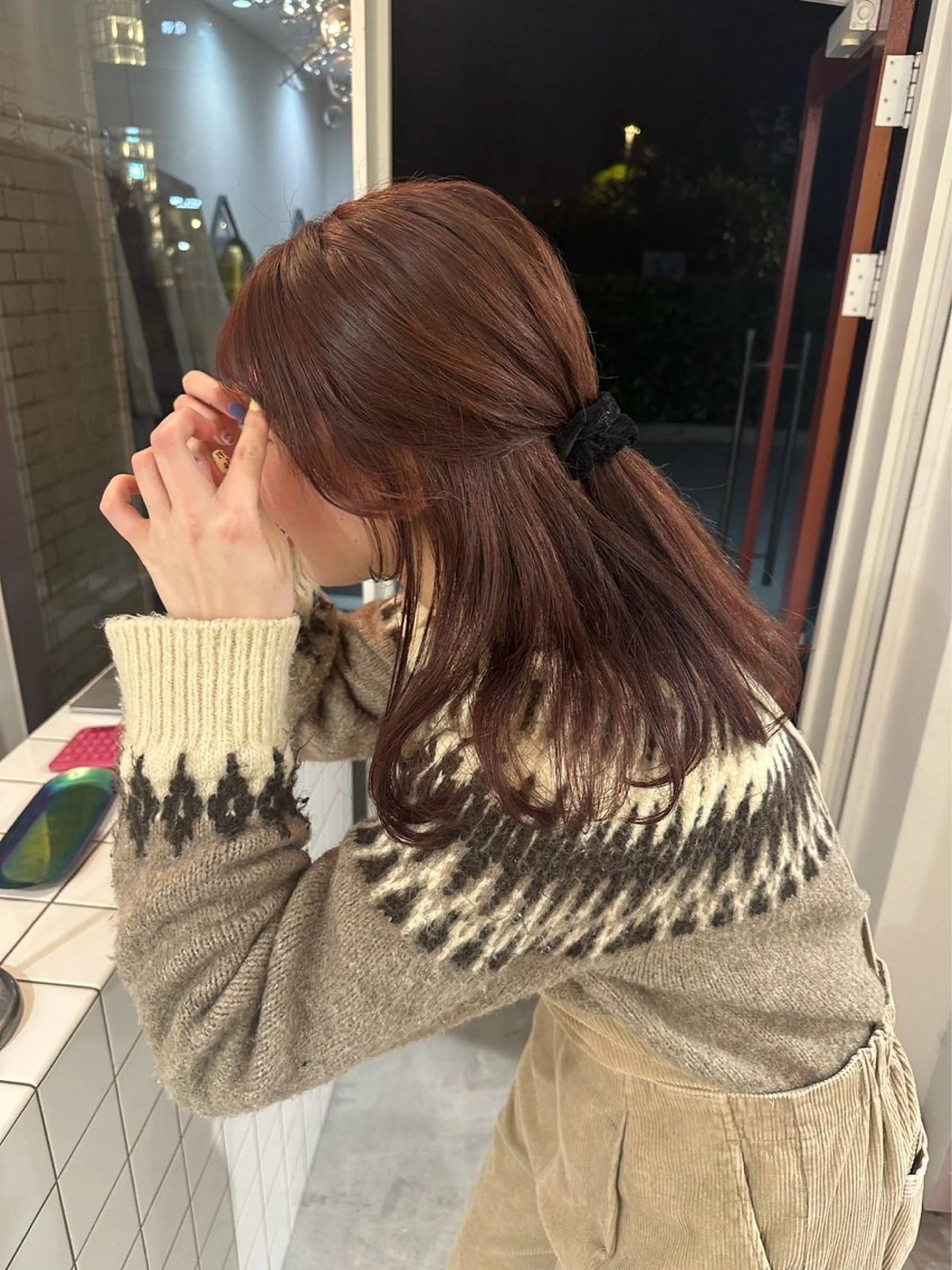 カラー cipre 瑞稀のヘアスタイル