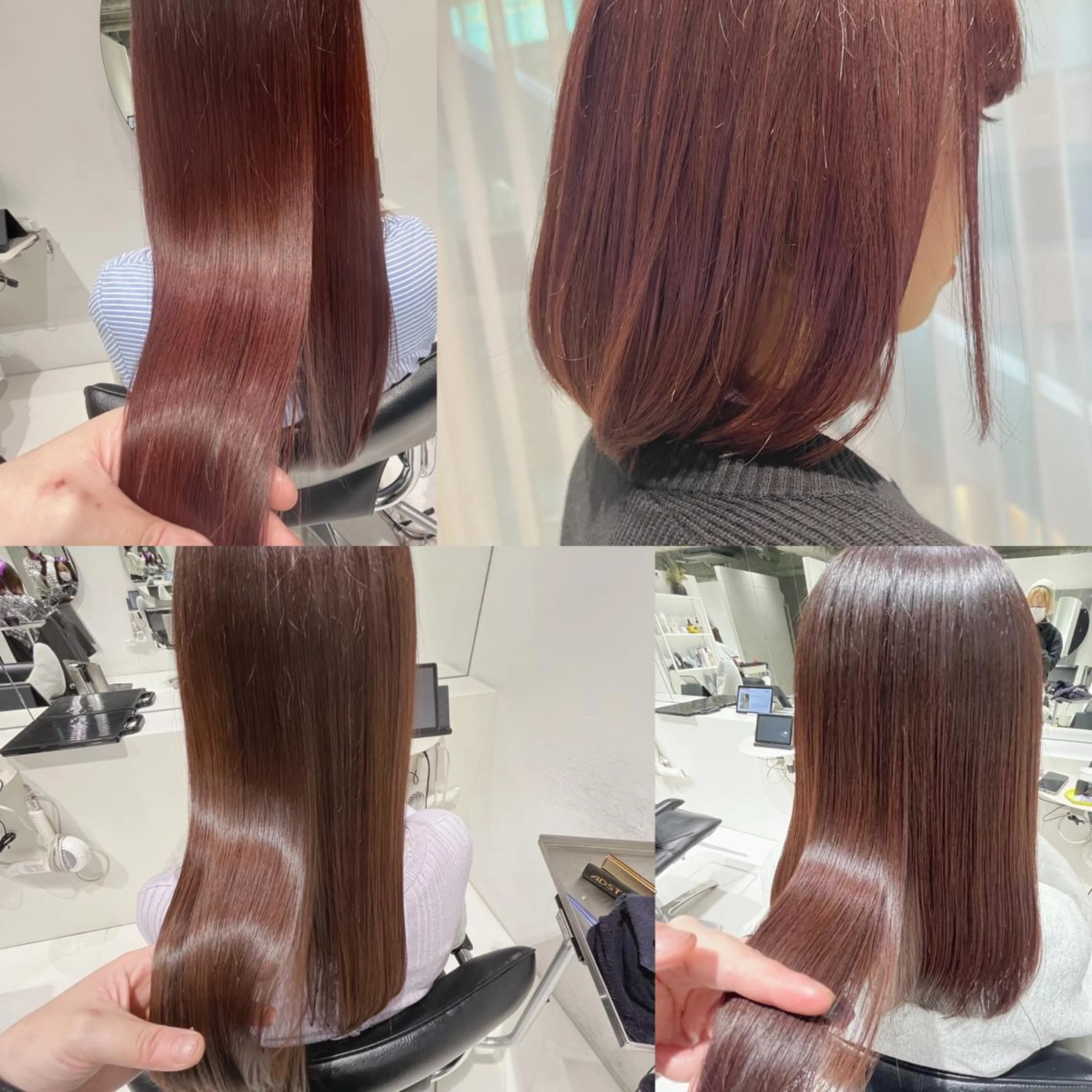 カラー mai🐷髪質改善 🖤透ける暗髪🖤のヘアスタイル