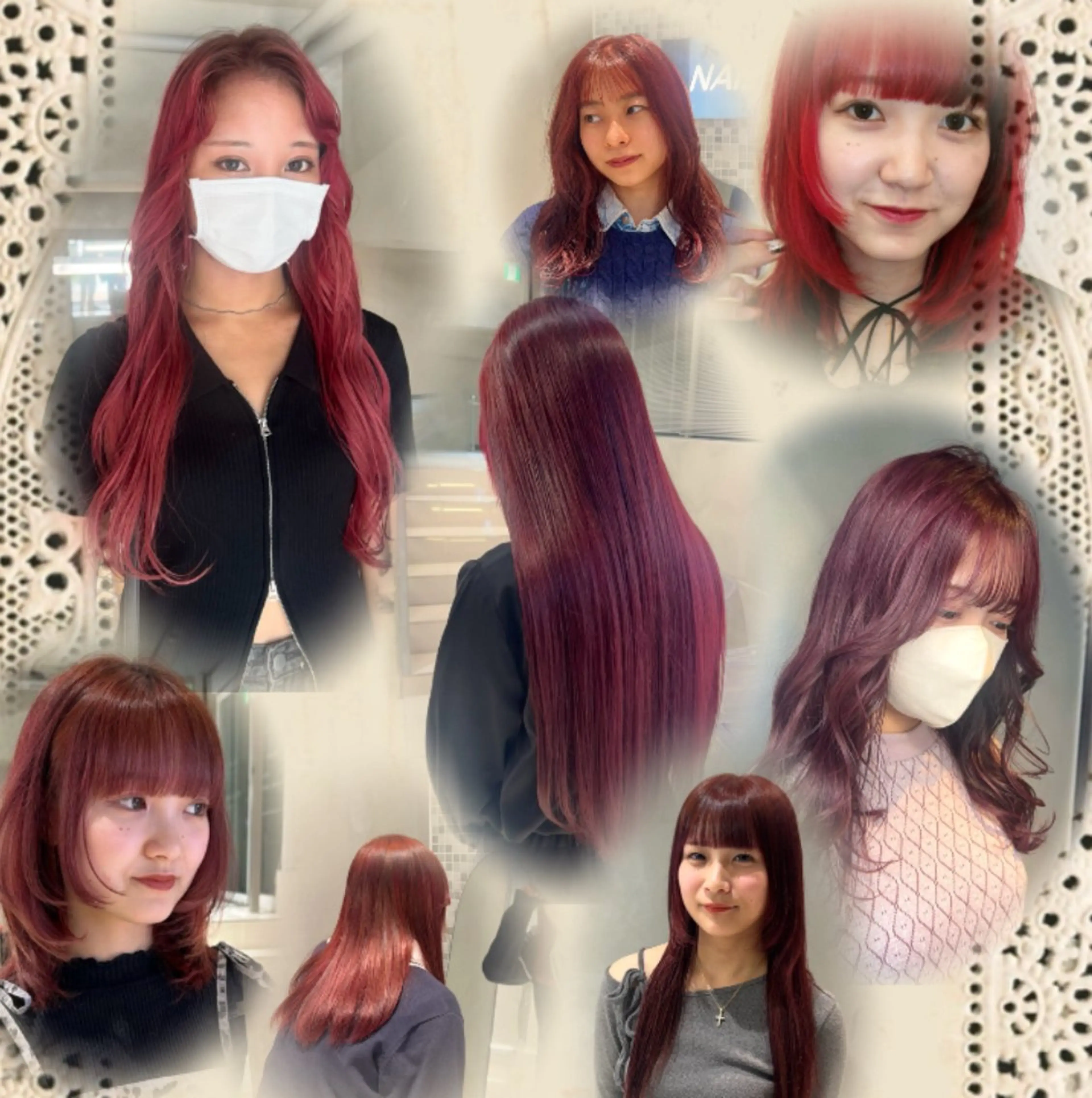 カラー ヘアカラー ハイトーン/くすみ カラー seina★のヘアスタイル