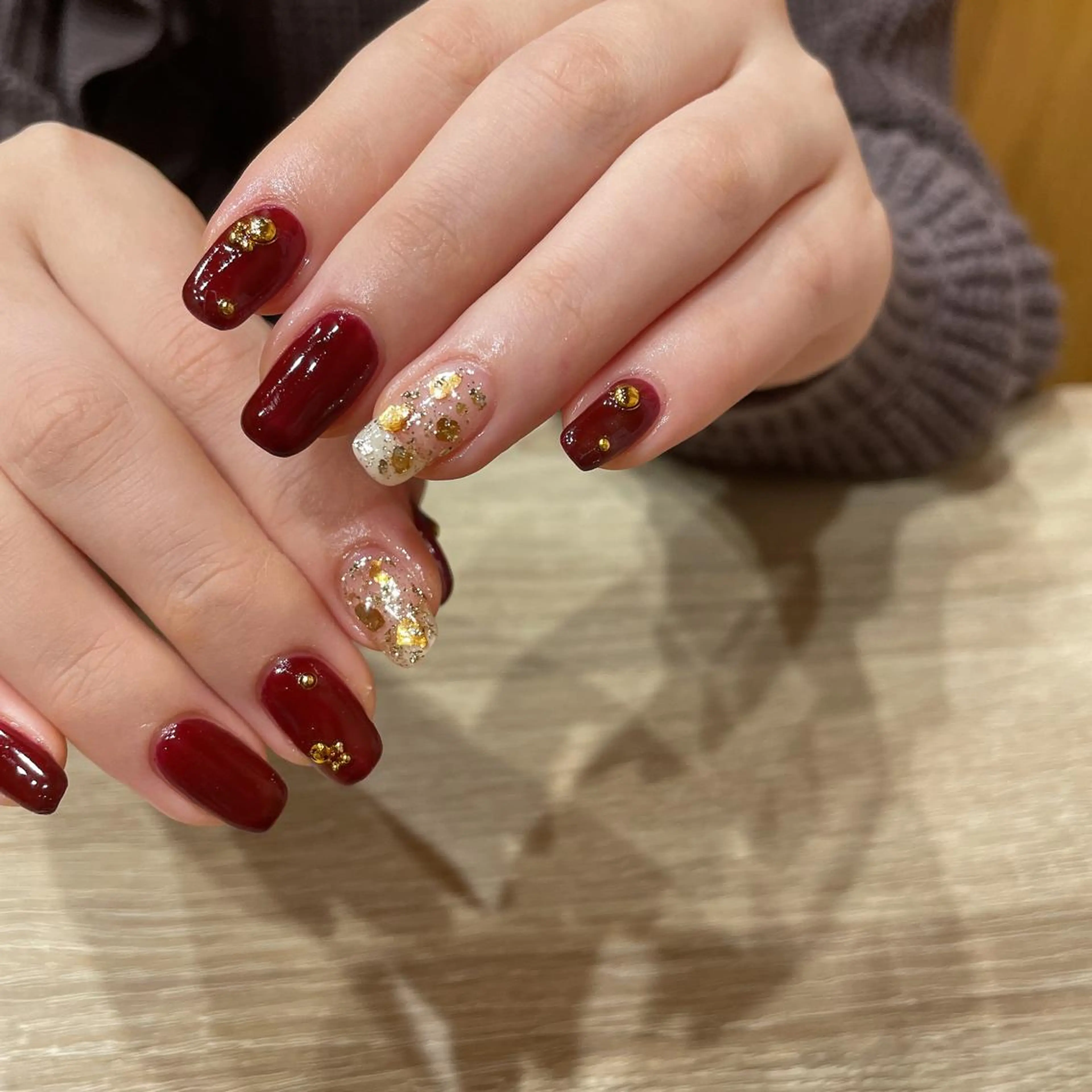 ネイル 成人式 持ち込み liberté所属・liberté🫧 新小岩のネイルデザイン