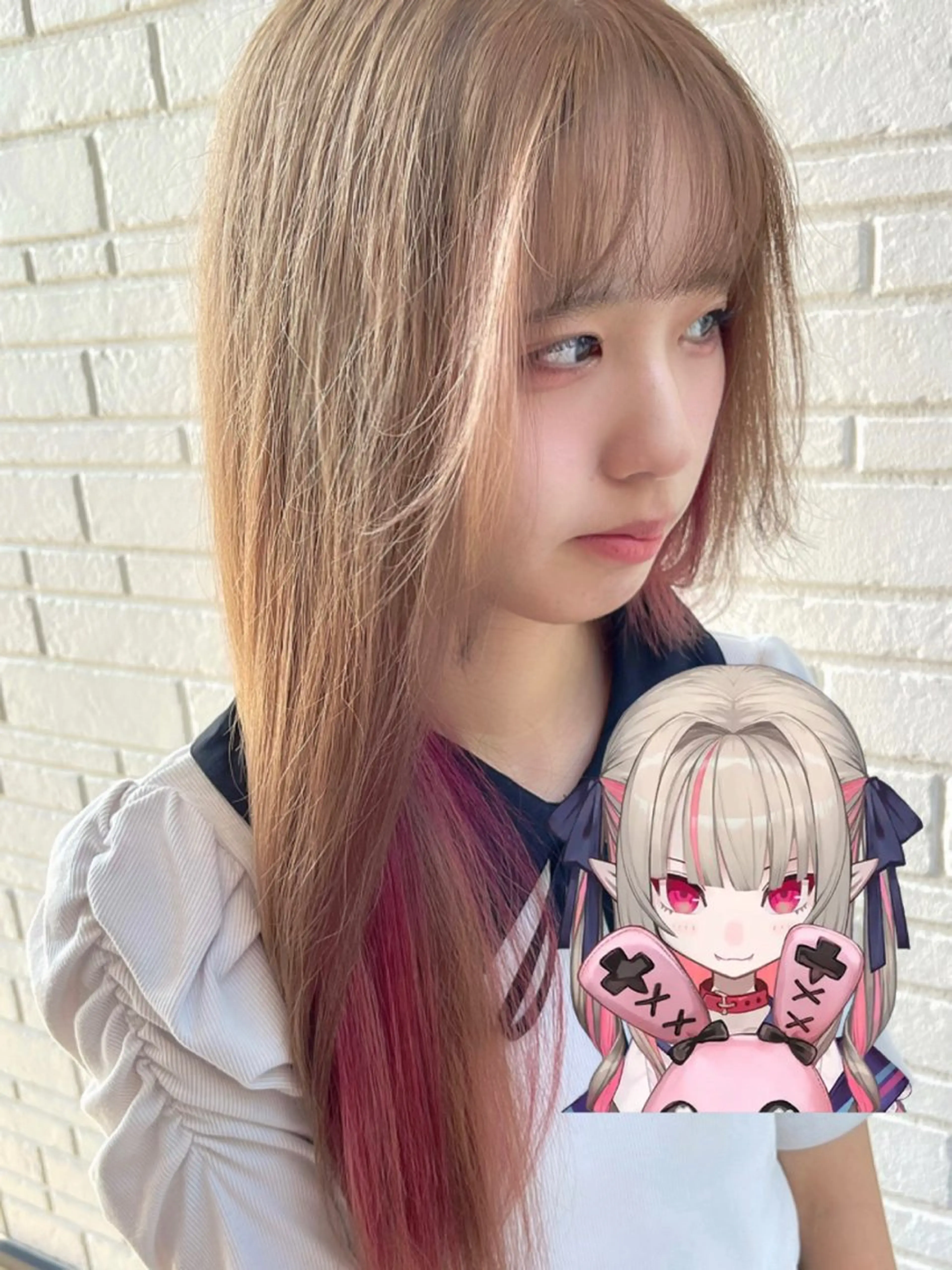 ロング カラー ヘアカラー Rita hair make所属・春日 涼太のヘアスタイル