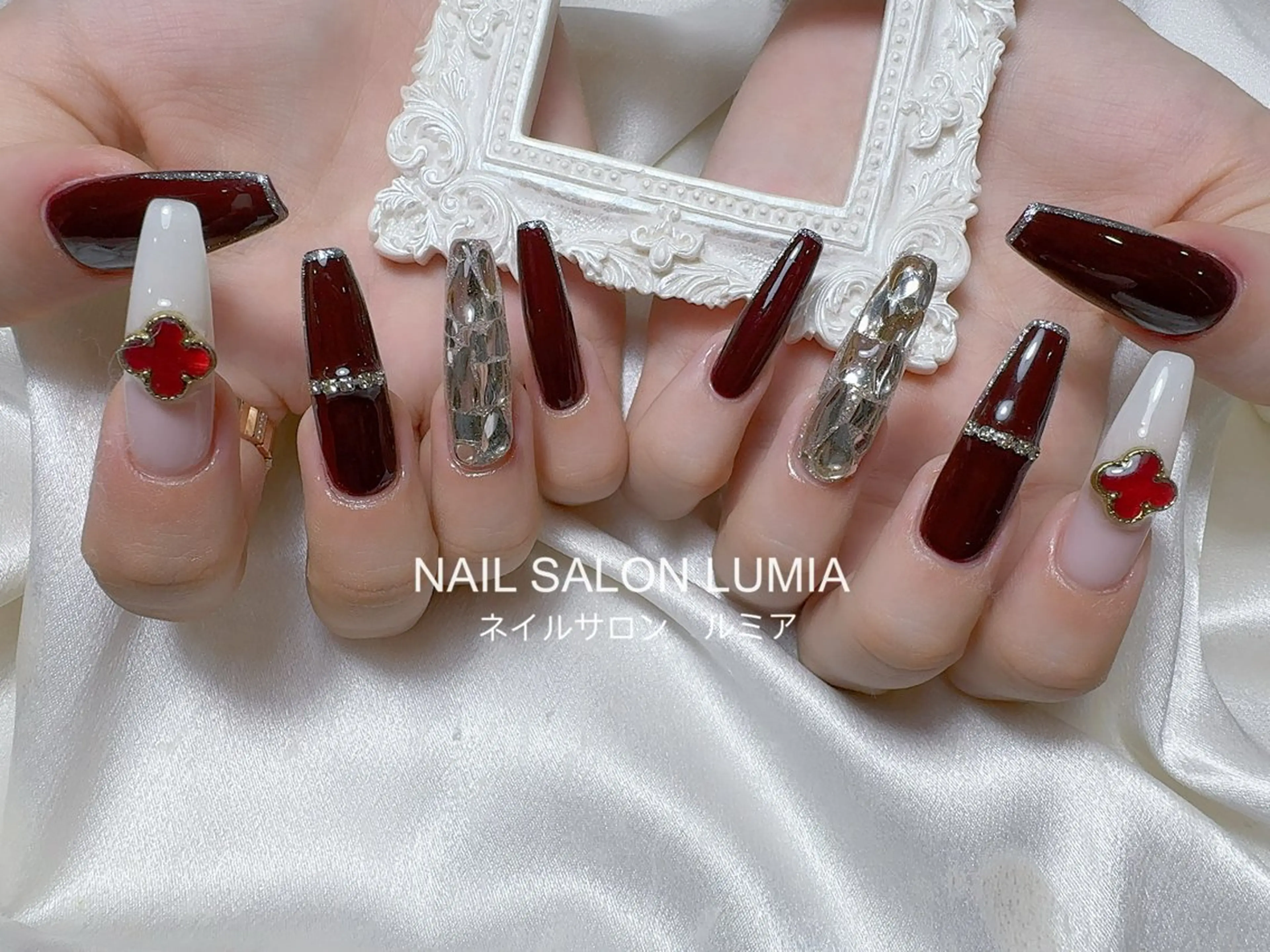 ネイル ハンドネイル ネイルサロン ルミア Lumia 店長のネイルデザイン