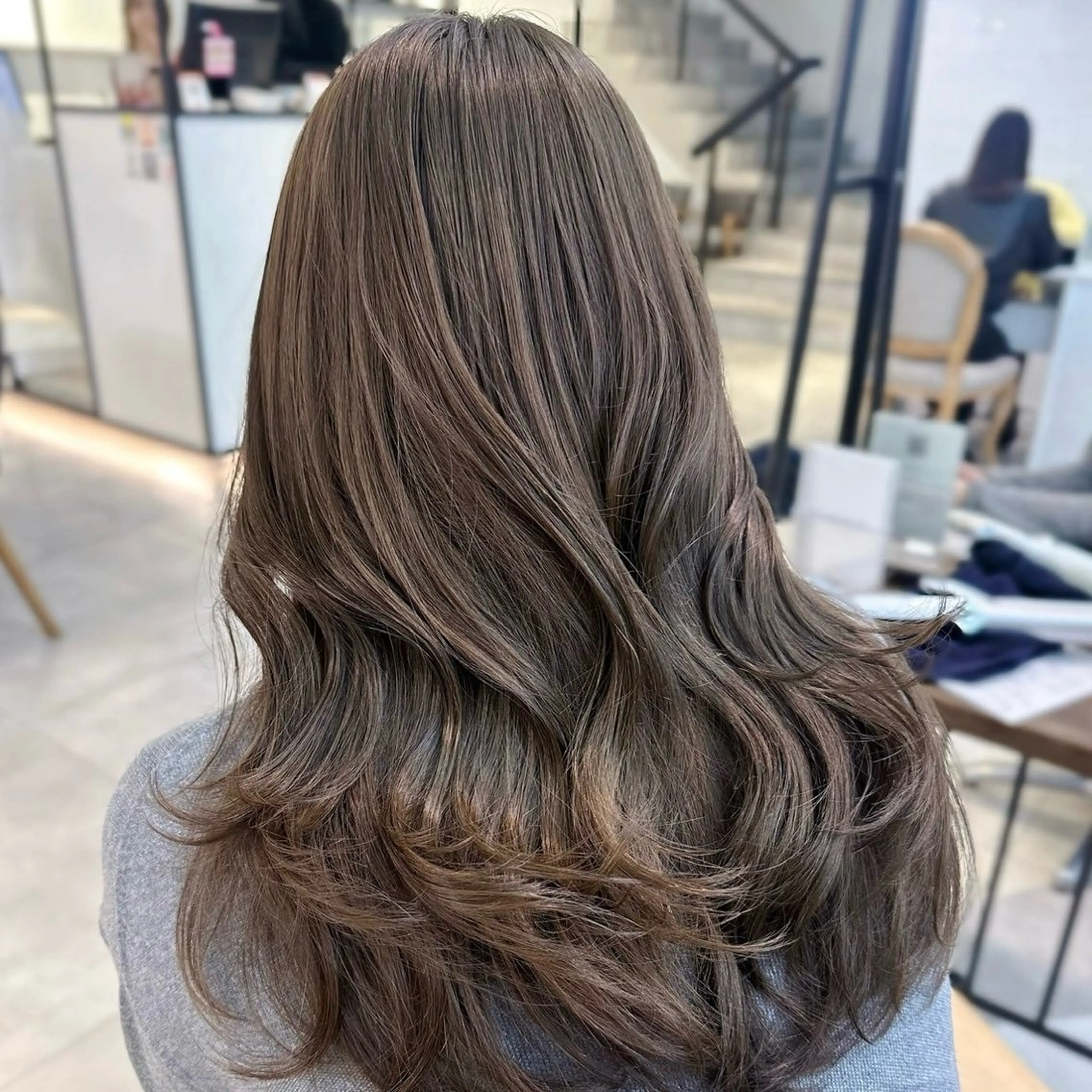 カラー 透明感カラー 透明感カラー/ マツエクりこ🤎🫧のヘアスタイル