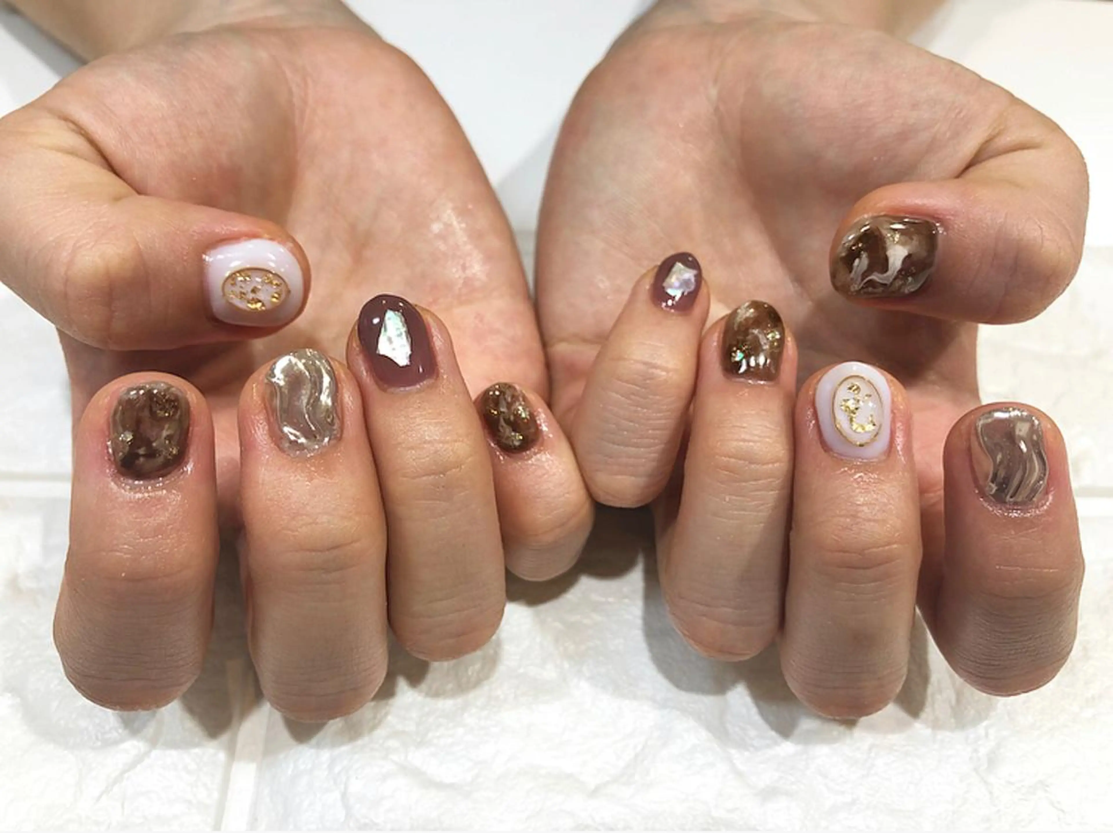 ネイル ニュアンスネイル rina eye&nailのマツエク・マツパデザイン