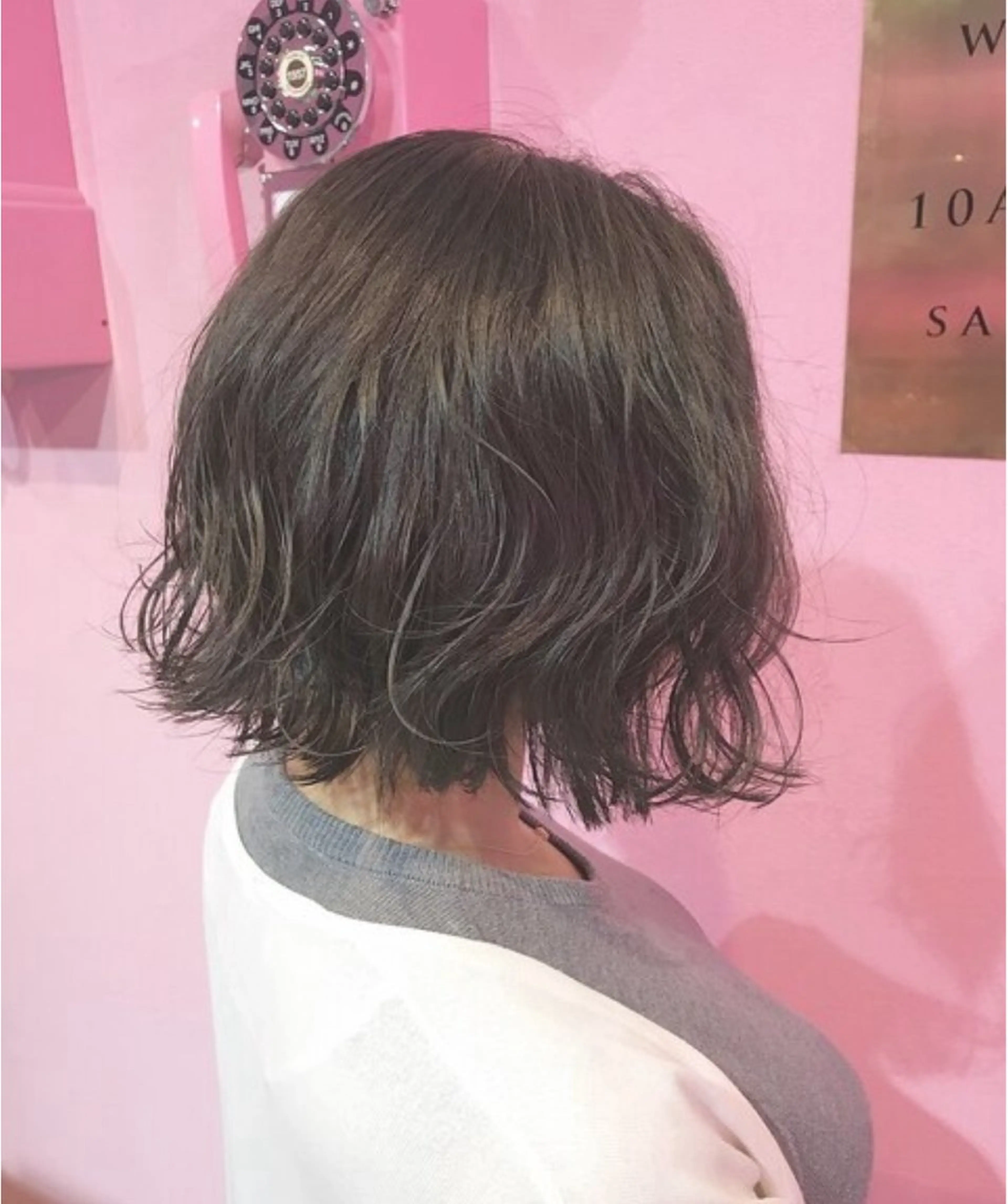 カラー 🫧ハイライトモデル 募集🫧溝口結麻のヘアスタイル