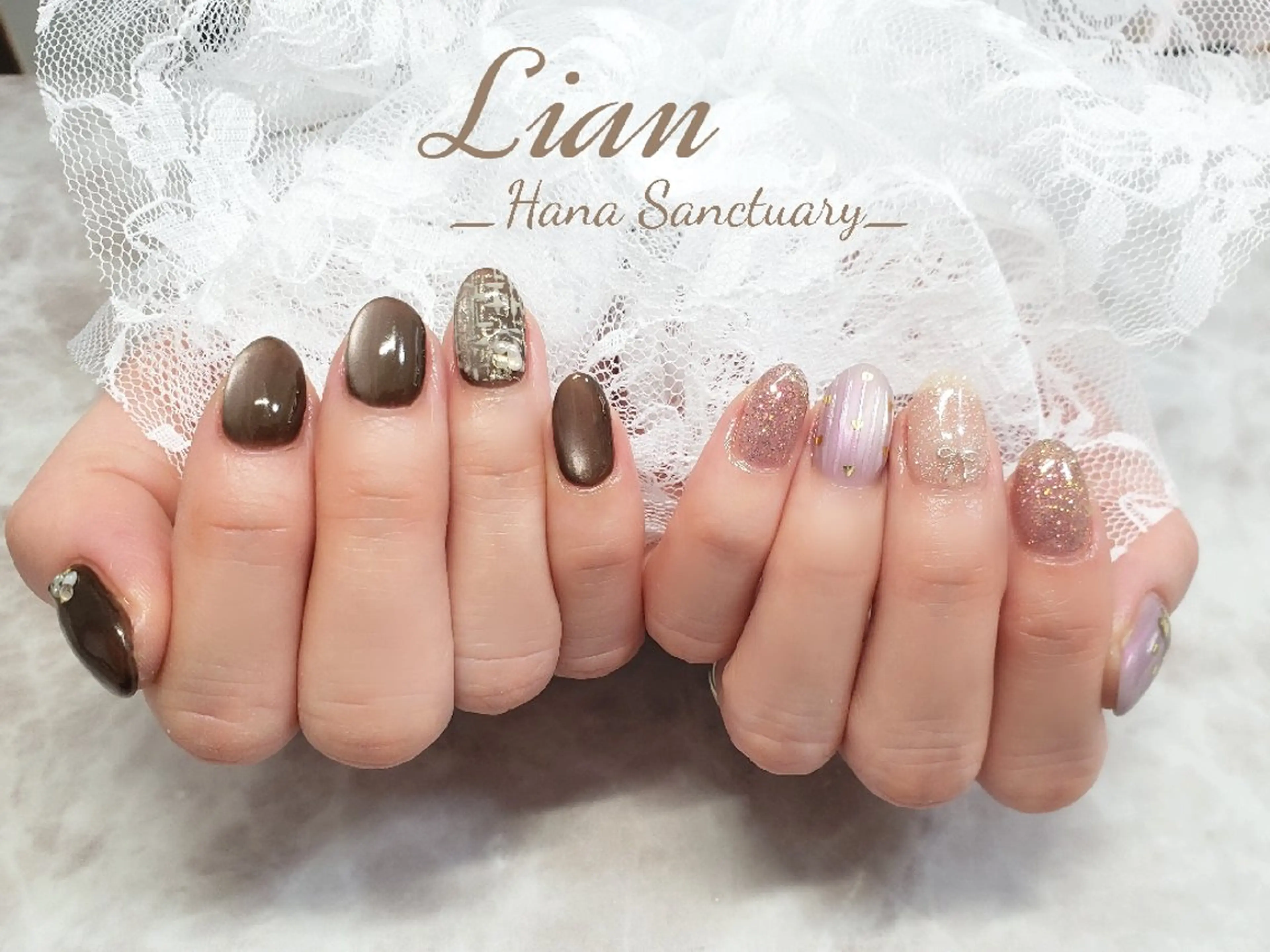 ネイル Nail Salon Lian所属・Lian_ hanaのネイルデザイン