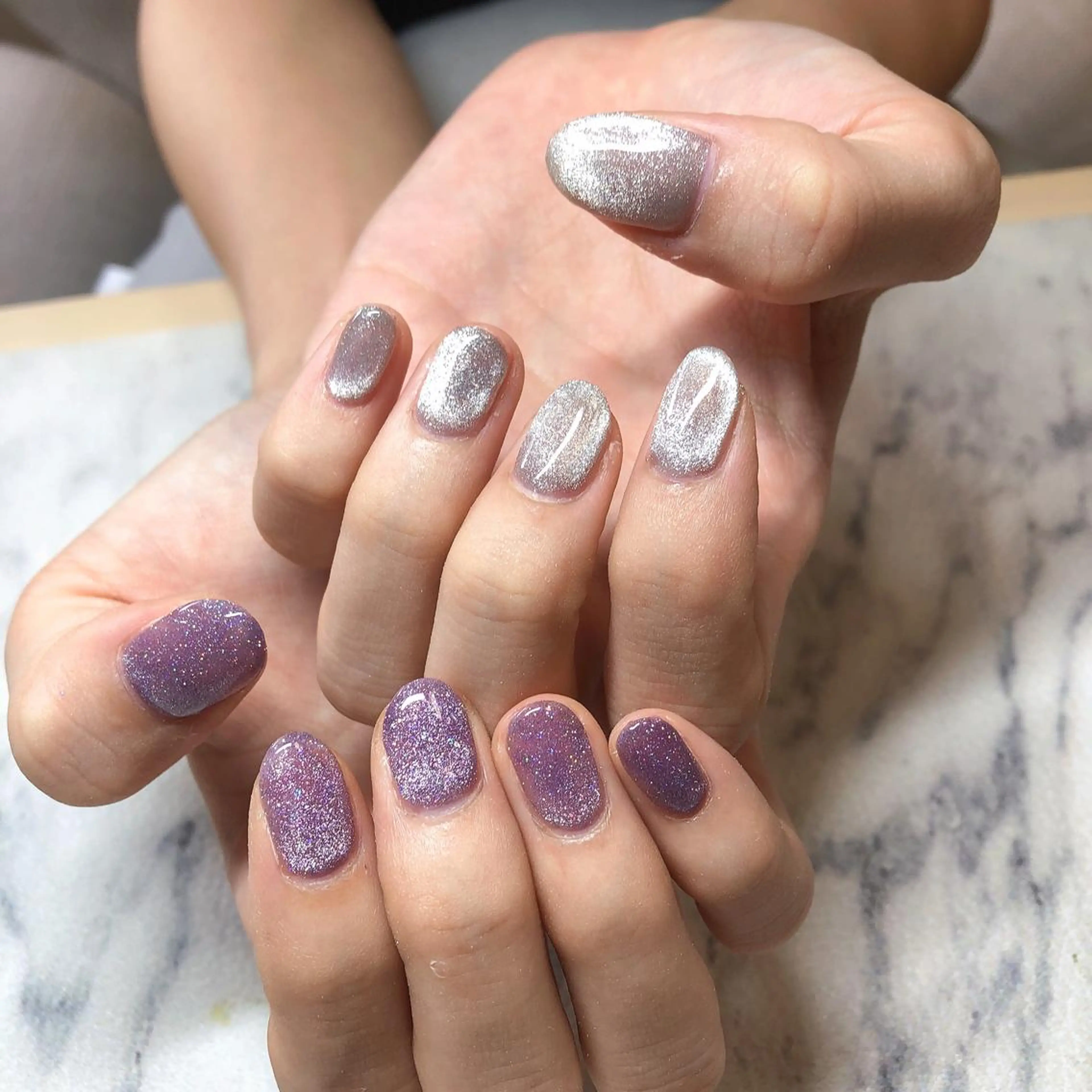 ネイル マグネットネイル 結城 怜菜のネイルデザイン