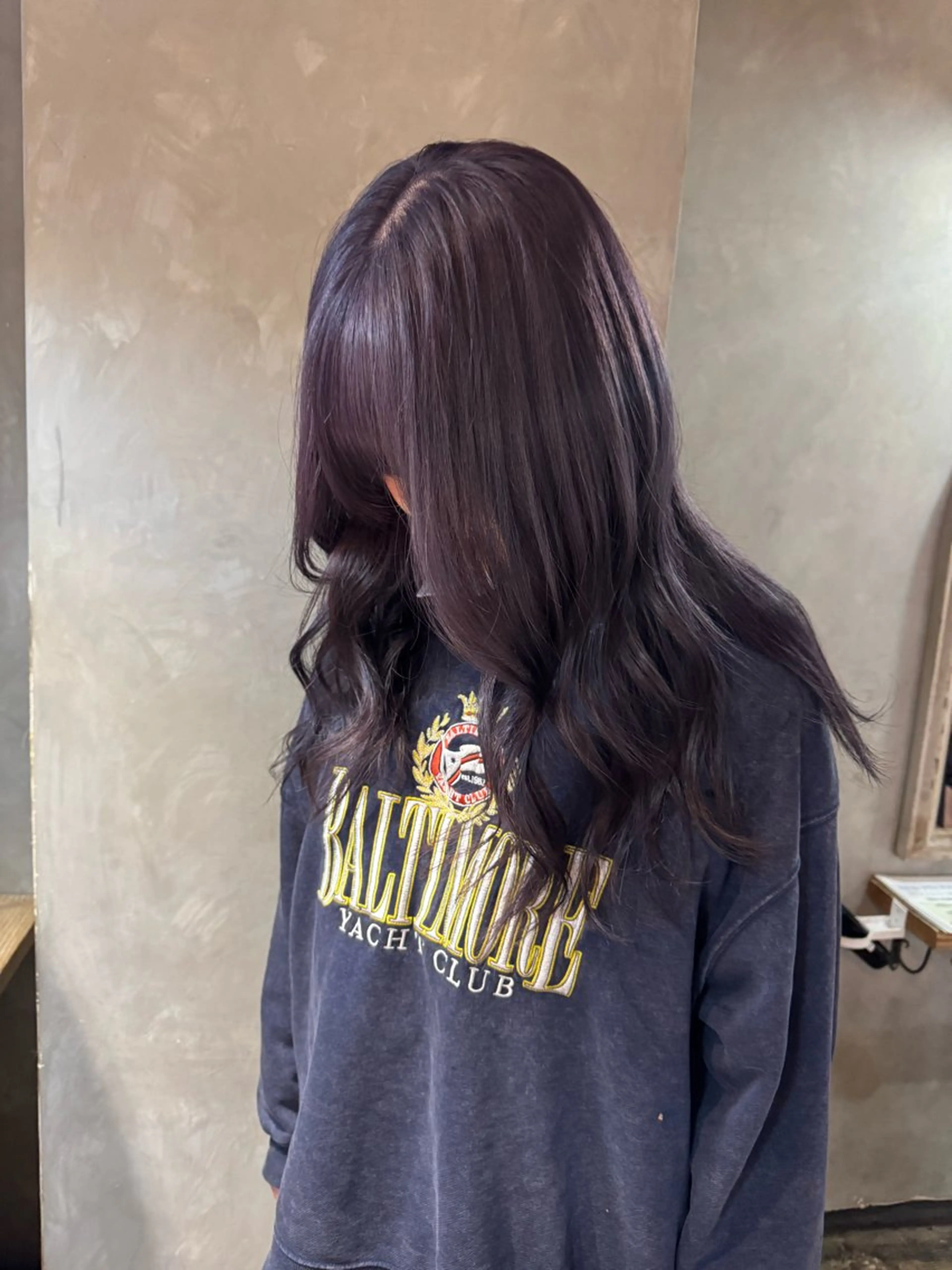 ロング カラー カット ヘアカラー クキノケイカ /暖色カラーのヘアスタイル