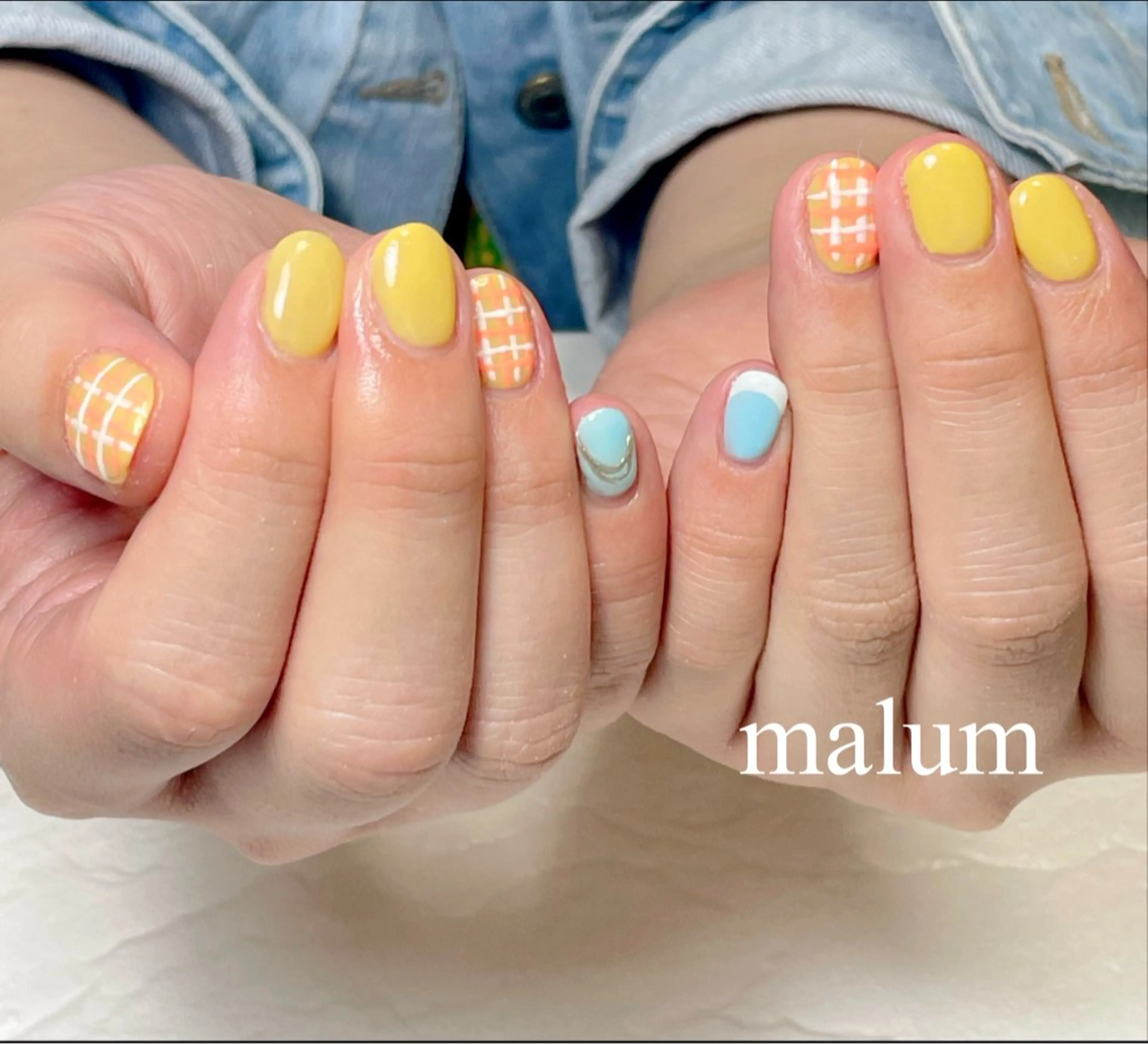 ネイル ハンドネイル malum nailのネイルデザイン