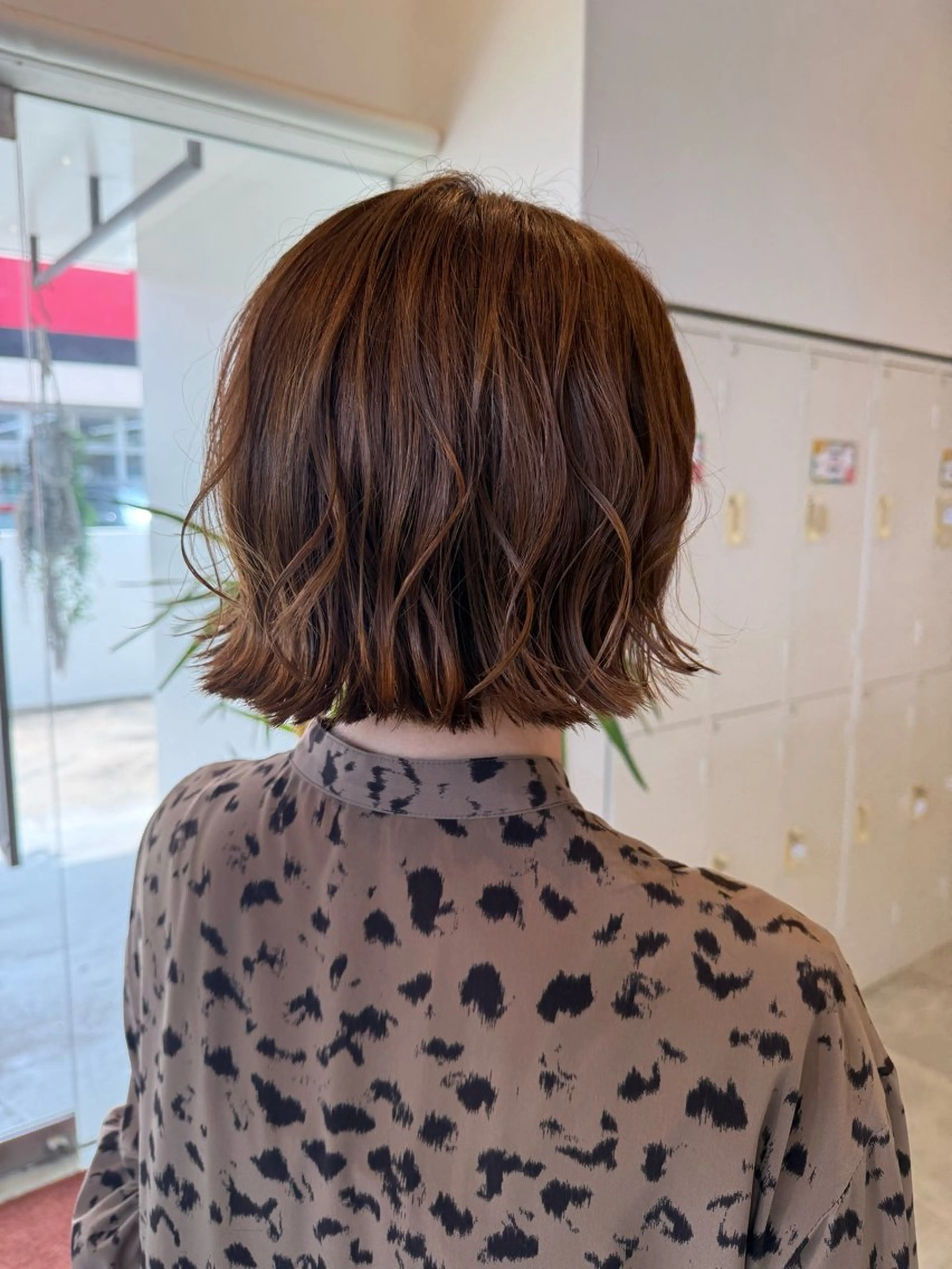 ショート カラー パーマ カット ヘアカラー トリートメント 木村 架音のヘアスタイル