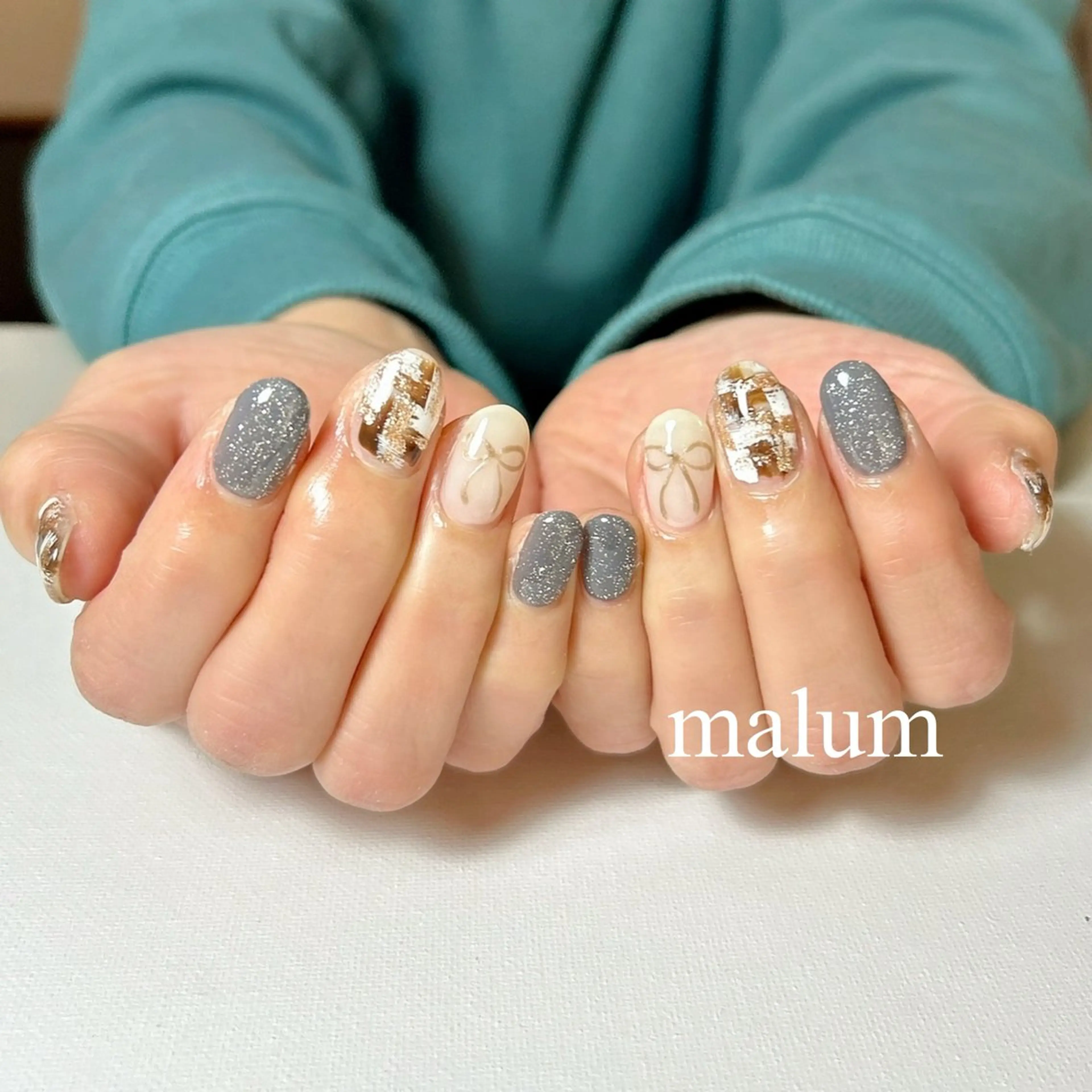 ネイル ハンドネイル malum nailのネイルデザイン