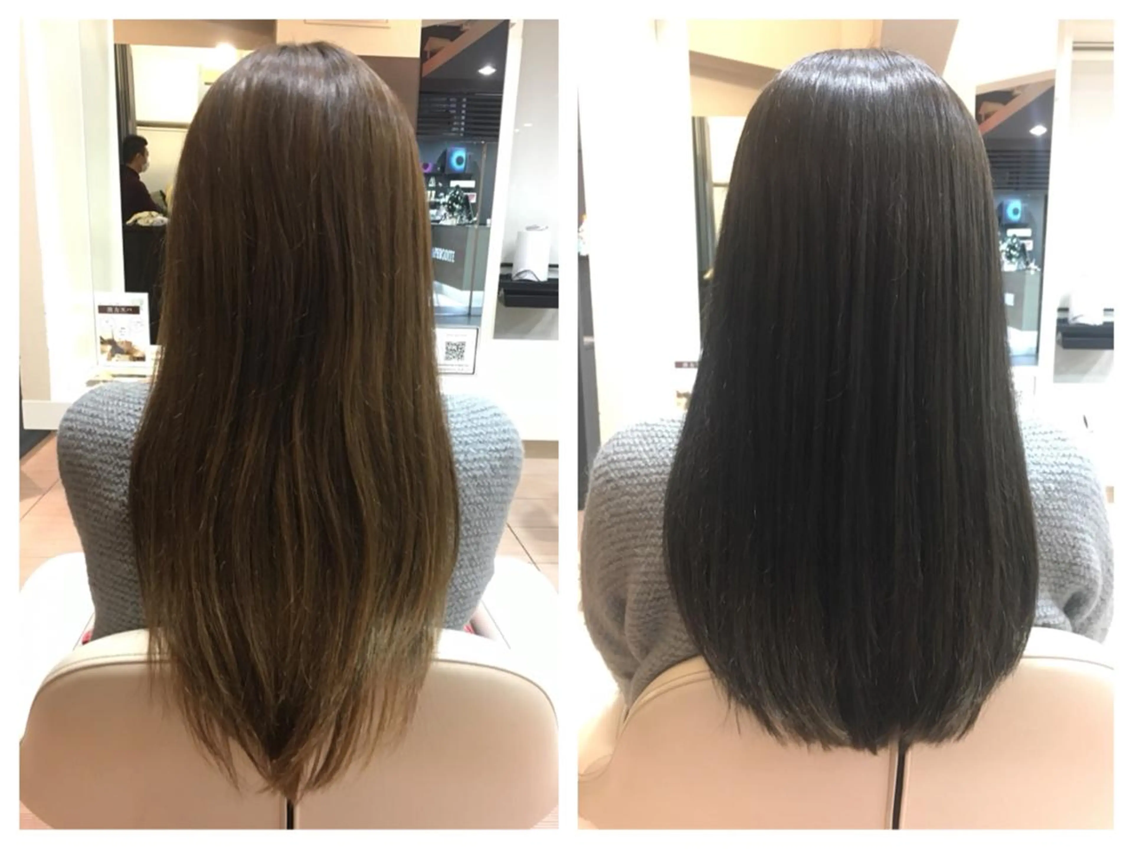 💗✨ご新規様にオススメ✨💗艶髪カラー&4stepケラチントリートメント&アロマクイックヘッドスパ(5min)の写真