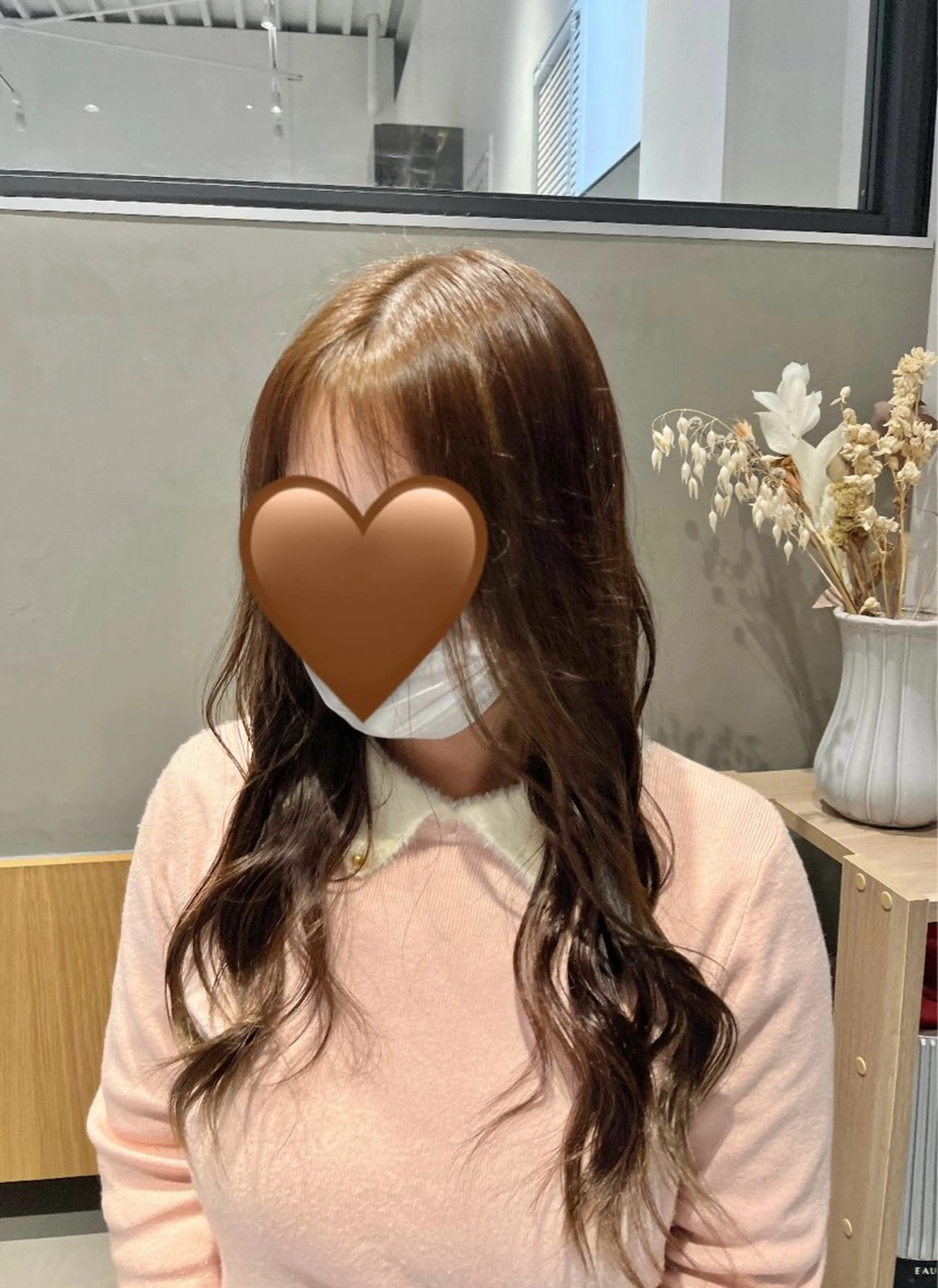 ロング 大山 夏捺のヘアスタイル