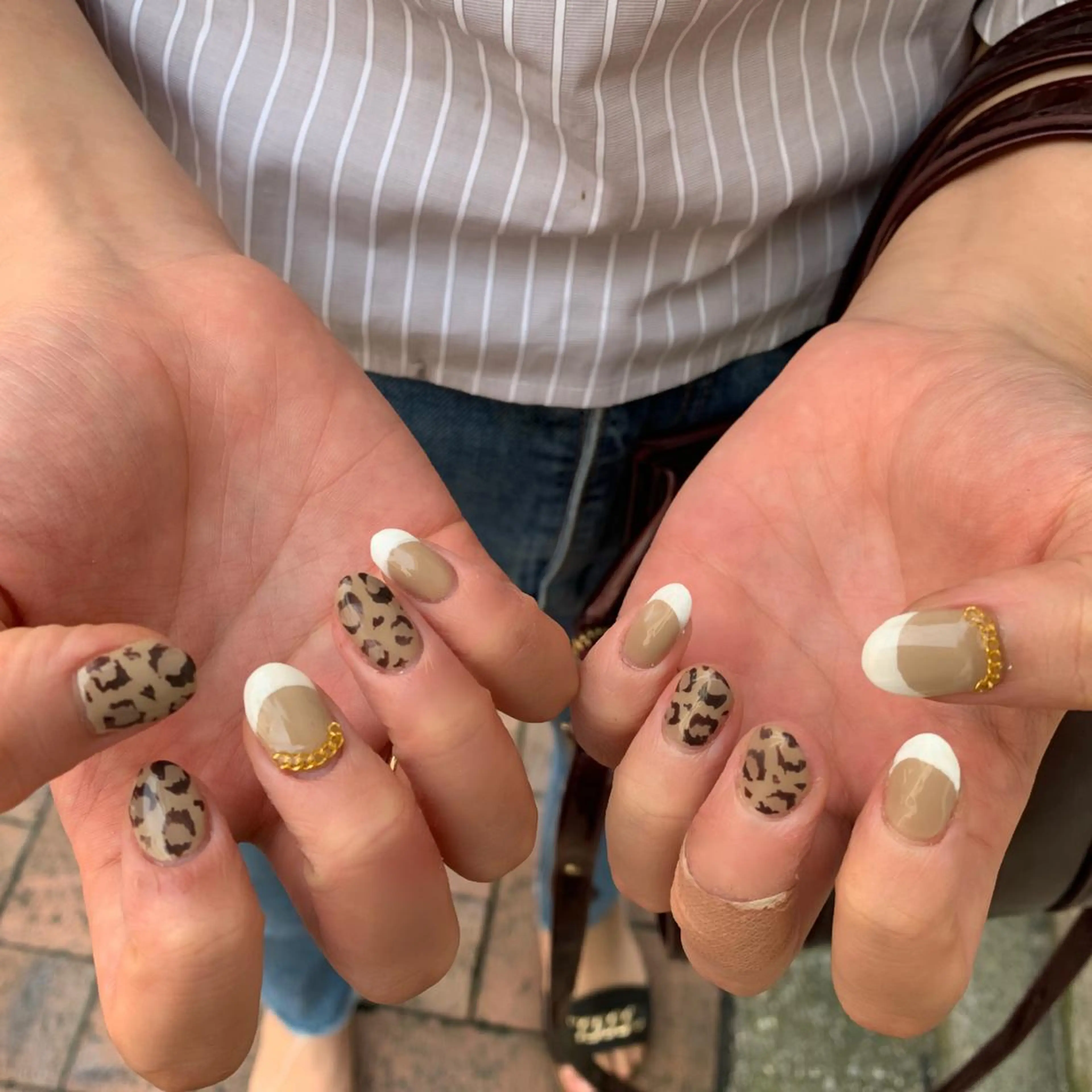 ネイル アニマル柄 ハンドネイル Kureha/ネイル トレンドヘアのヘアスタイル