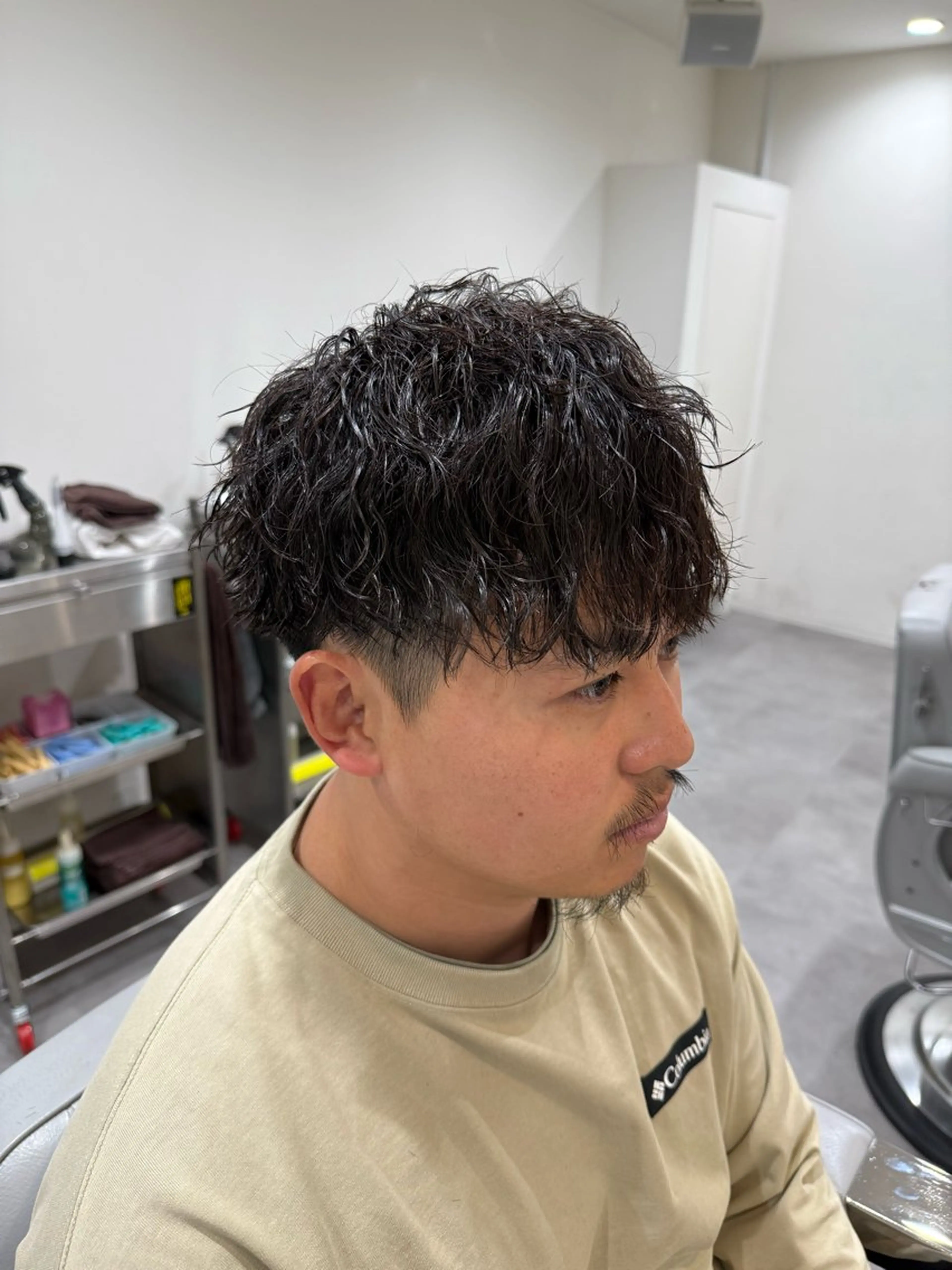 パーマ メンズ カット パーマ NAM松戸 高田さくらのヘアスタイル