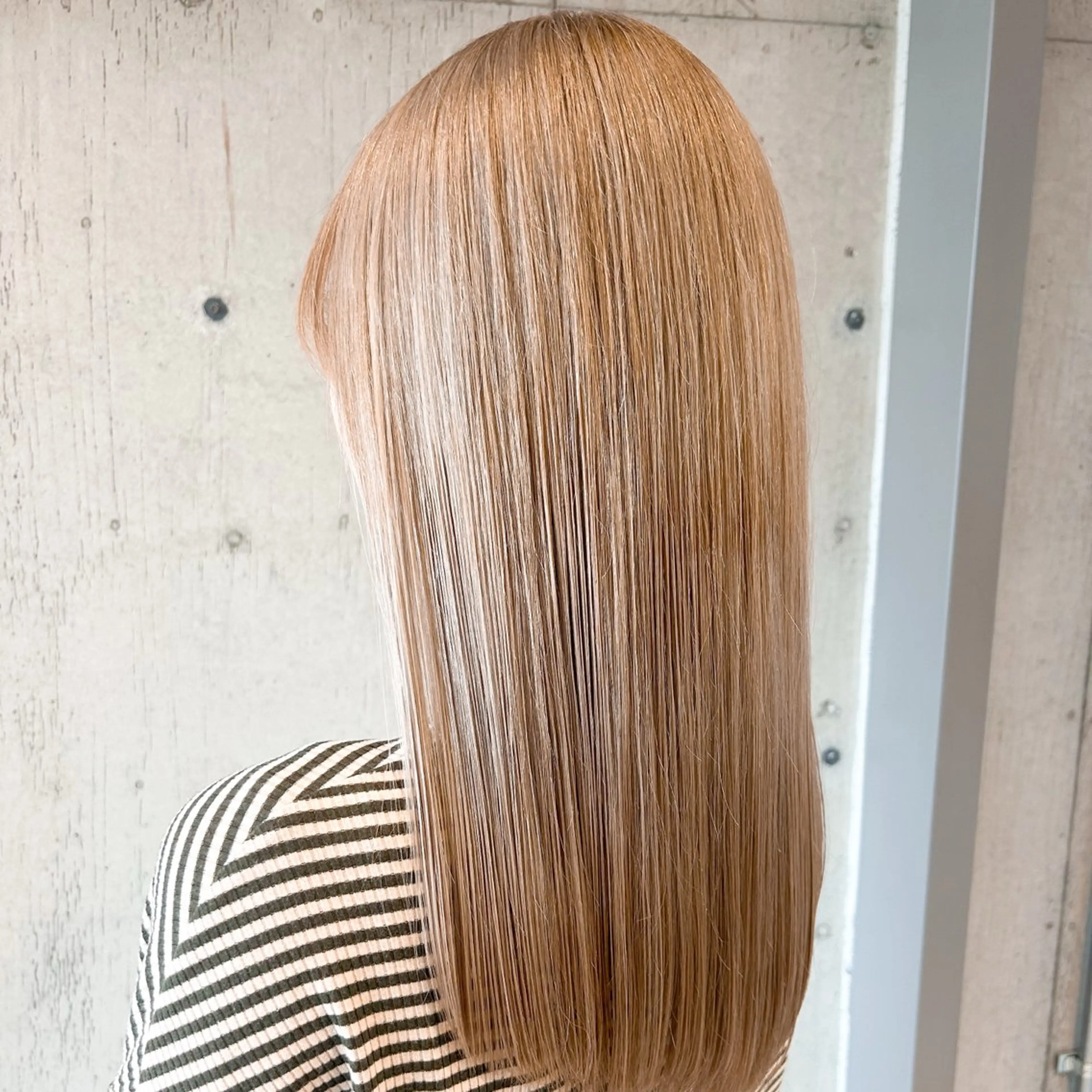 ロング カラー ヘアカラー トリートメント 🤡暖色艶カラー 🤡みさきのヘアスタイル